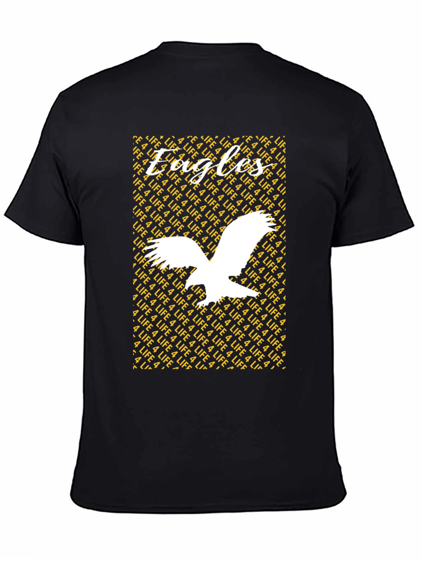 Eagles 4 Life Graphic T-Shirt - Black
