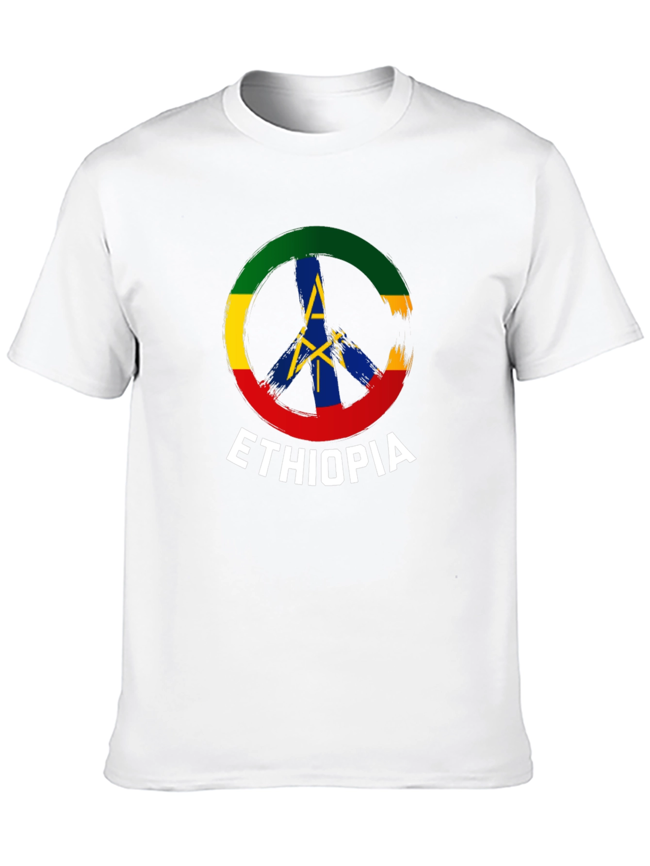 Ethiopia Peace Symbol T-Shirt