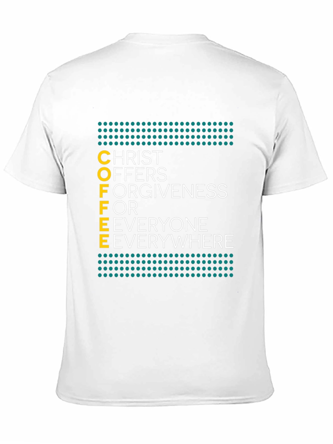 COFFEE Christ Graphic T-Shirt