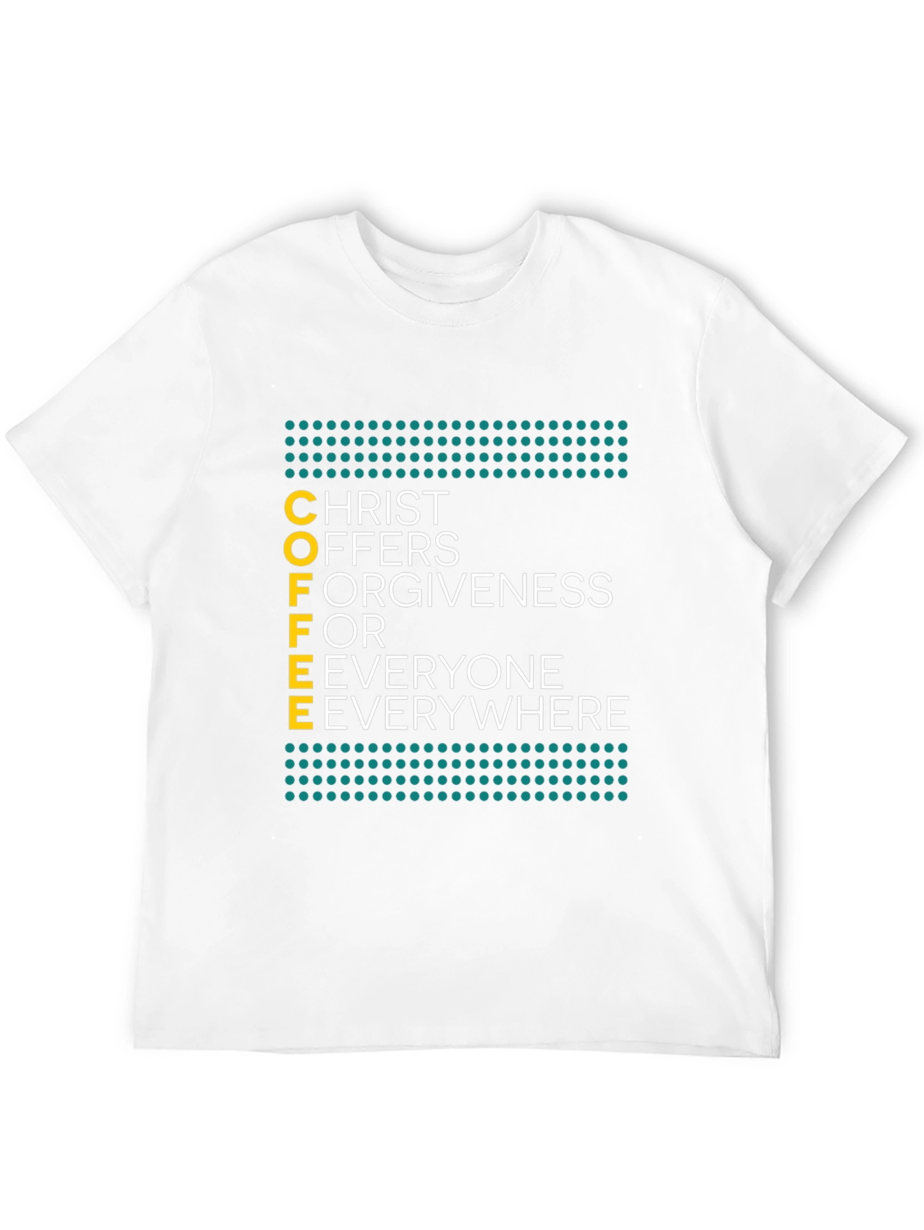 COFFEE Christ Graphic T-Shirt