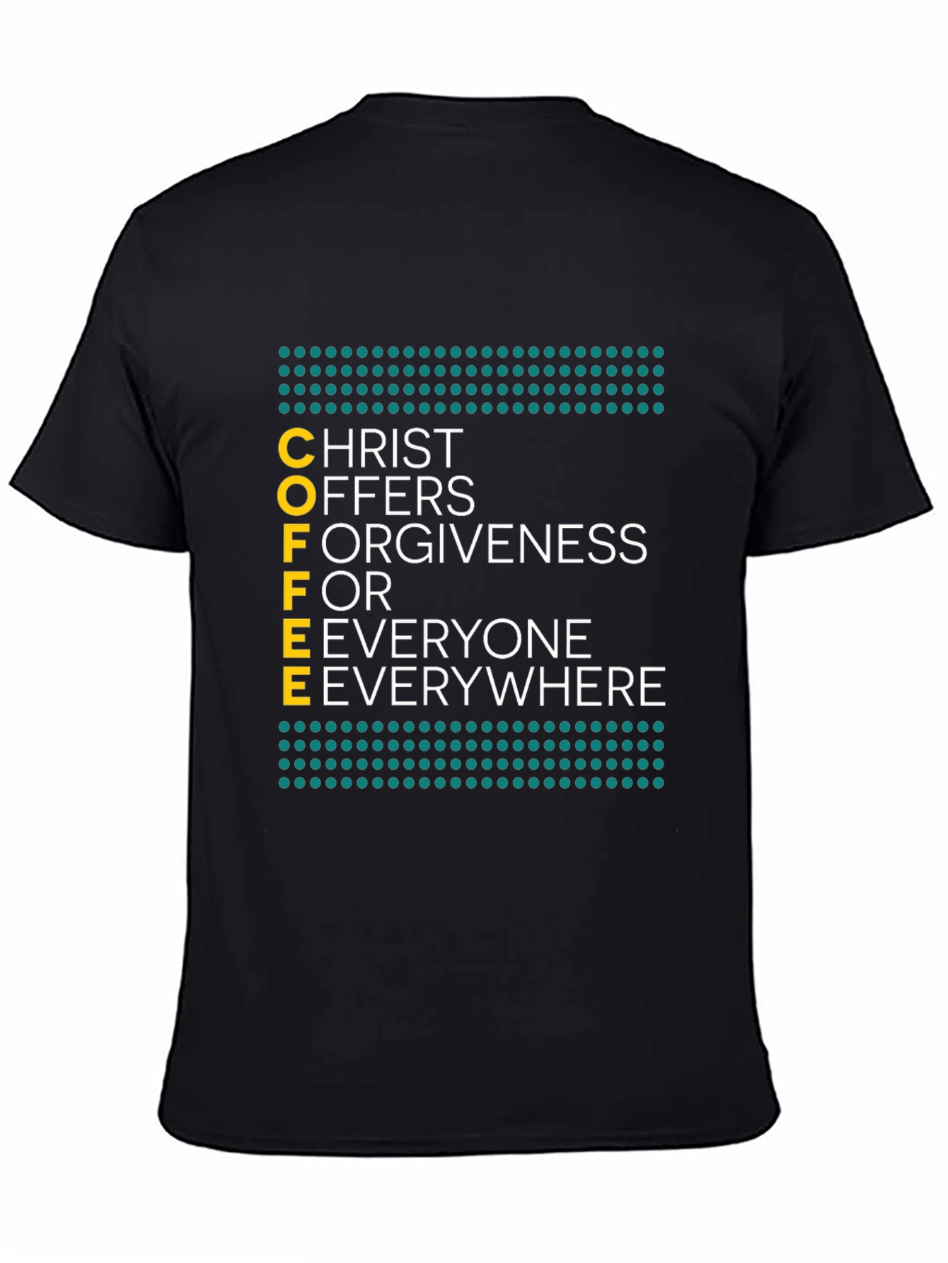 COFFEE Christ Graphic T-Shirt