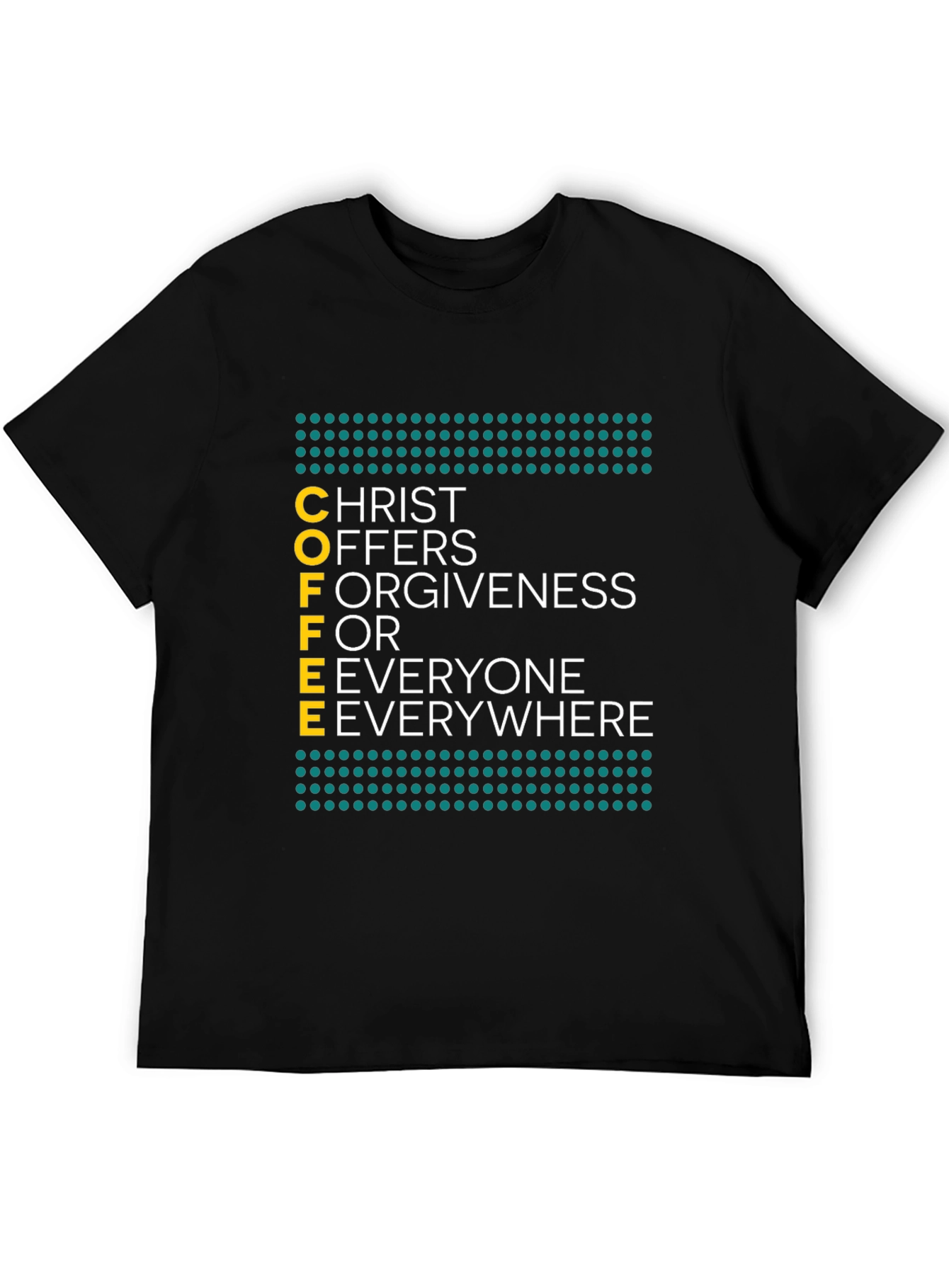 COFFEE Christ Graphic T-Shirt