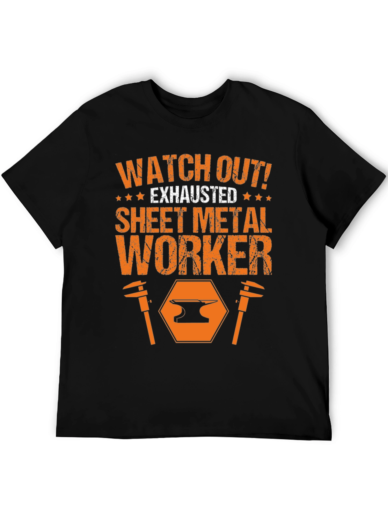 Exhausted Sheet Metal Worker T-Shirt
