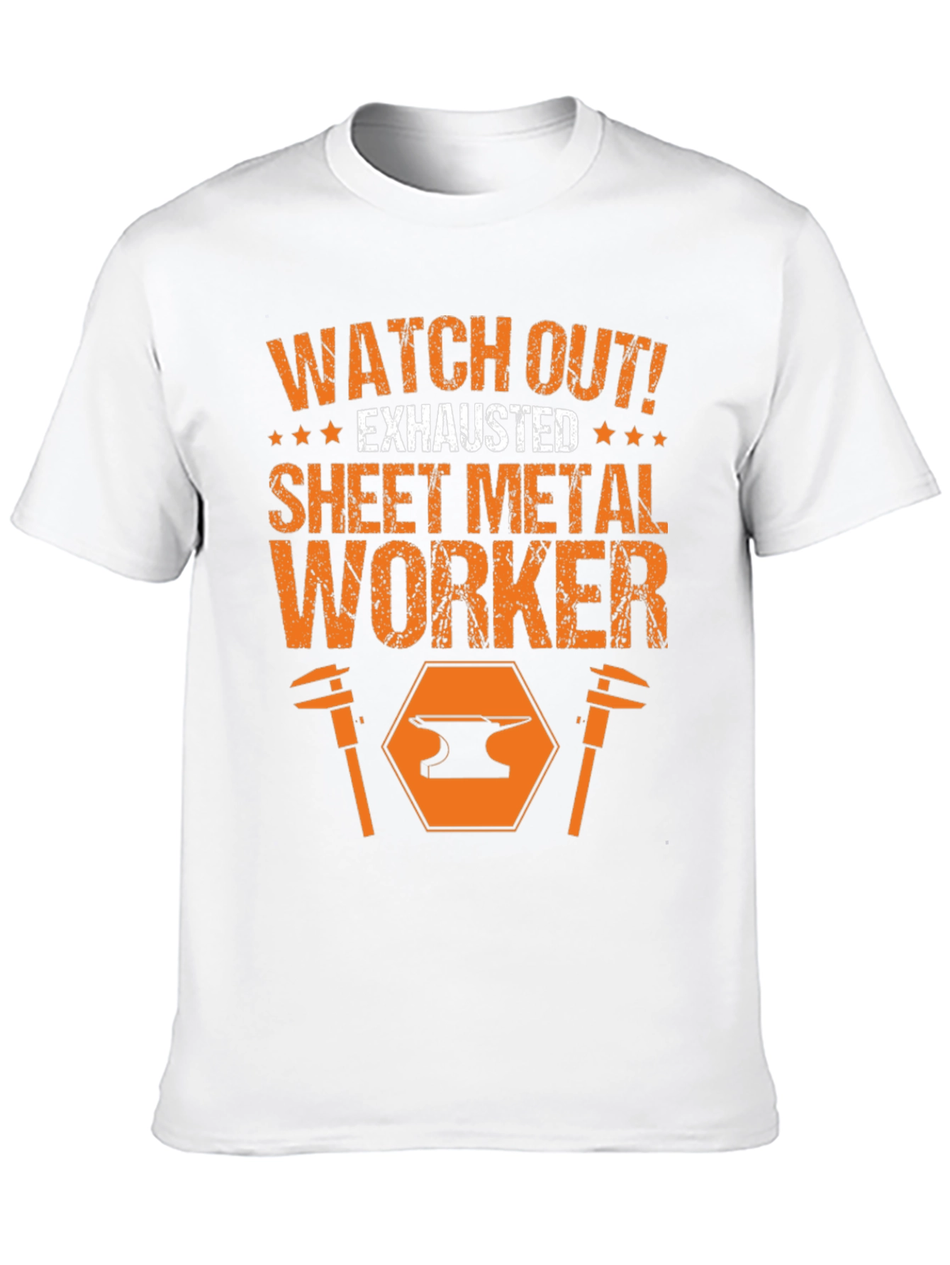 Exhausted Sheet Metal Worker T-Shirt