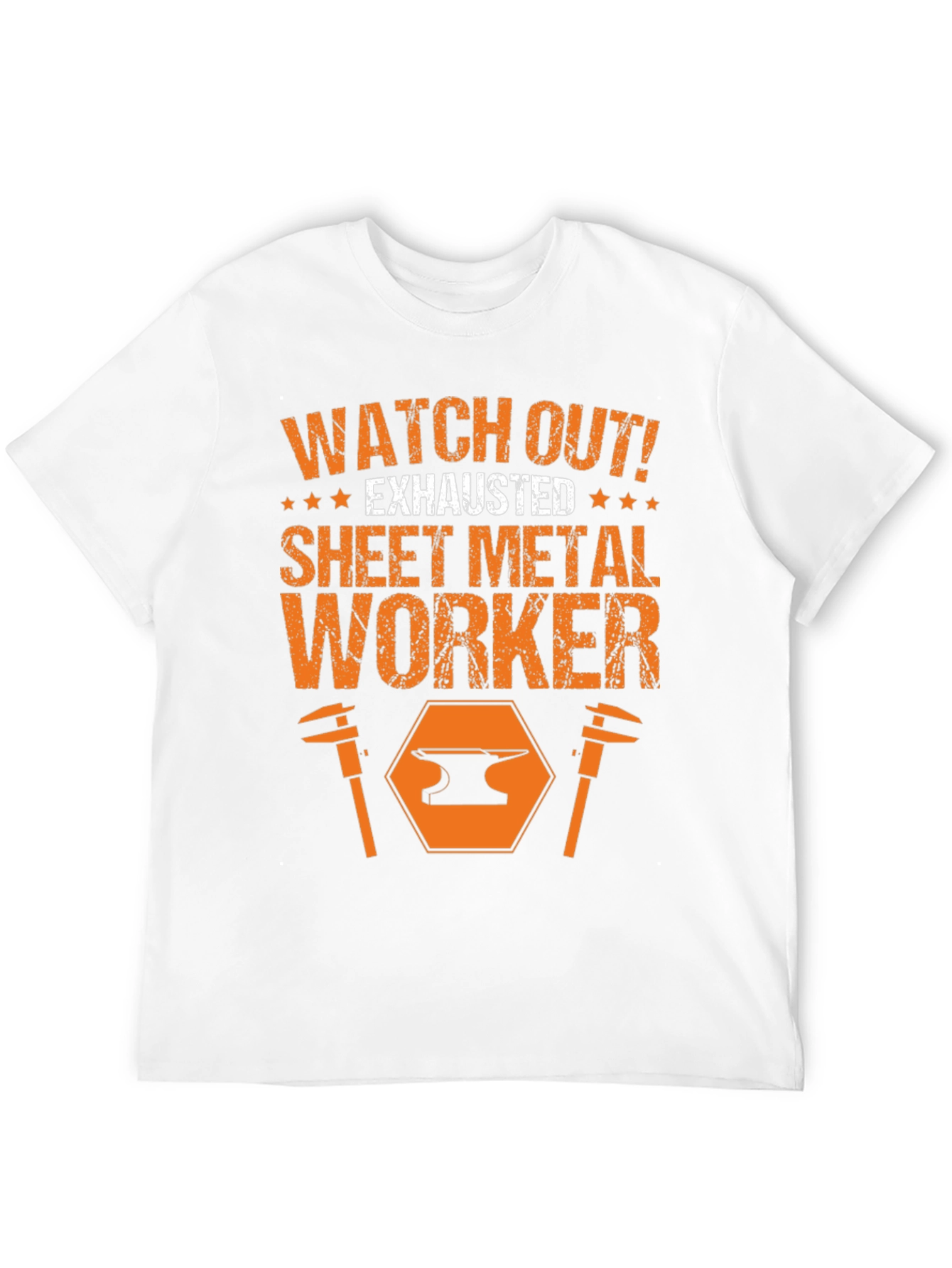 Exhausted Sheet Metal Worker T-Shirt