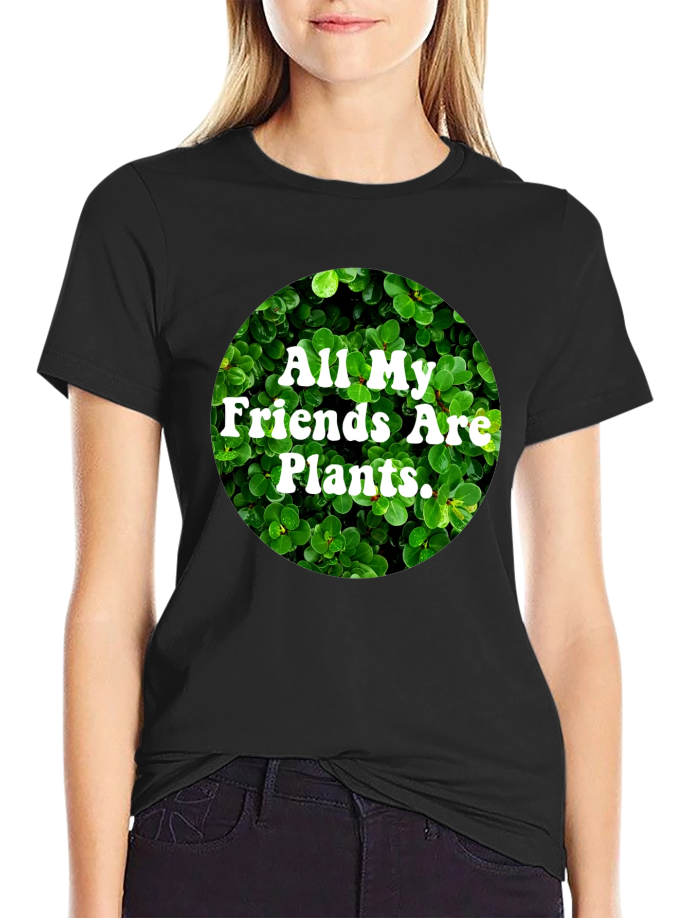 Plant Lover T-Shirt - All My Friends Are Plants