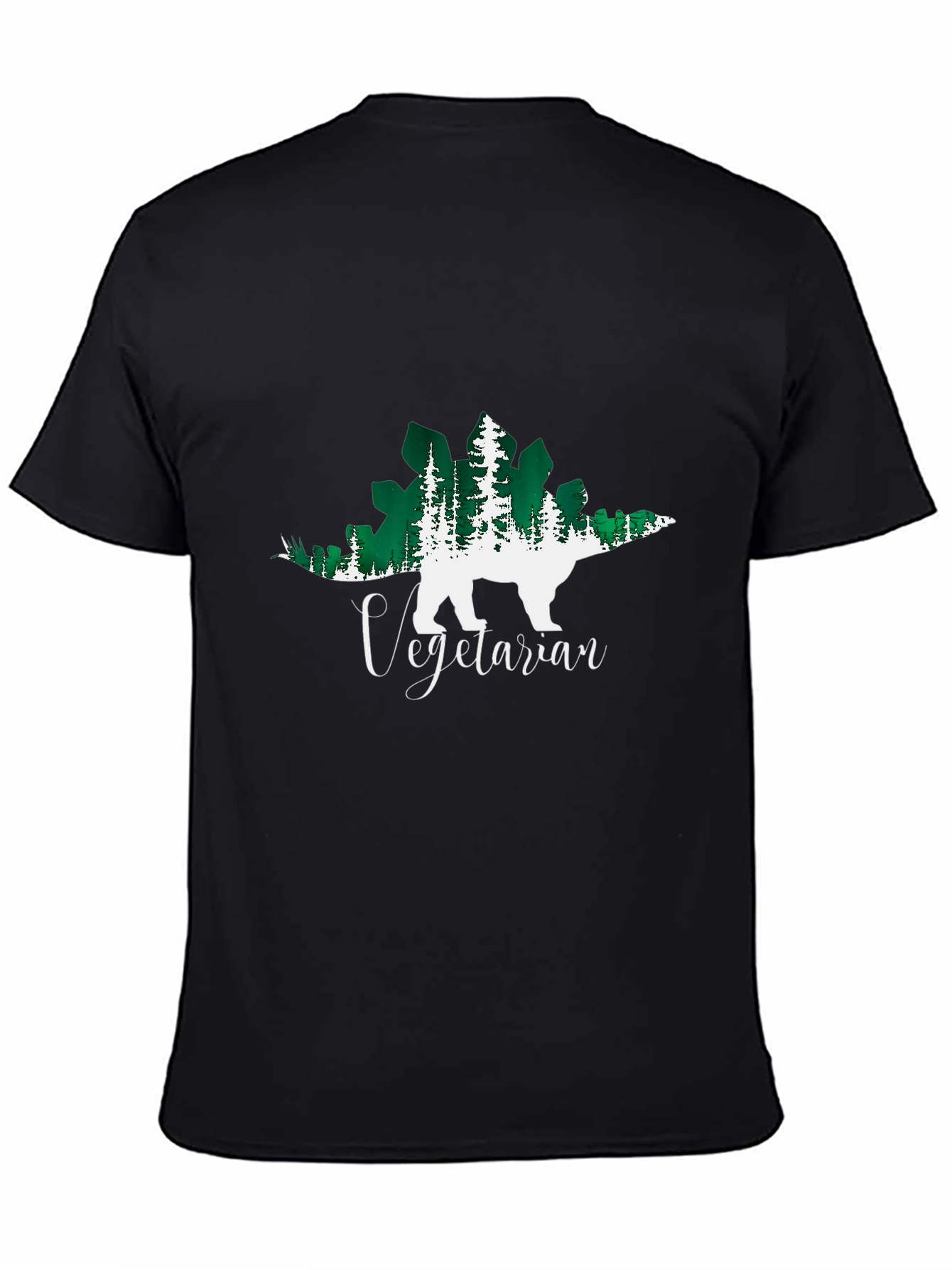 Vegetarian Dinosaur Graphic T-Shirt