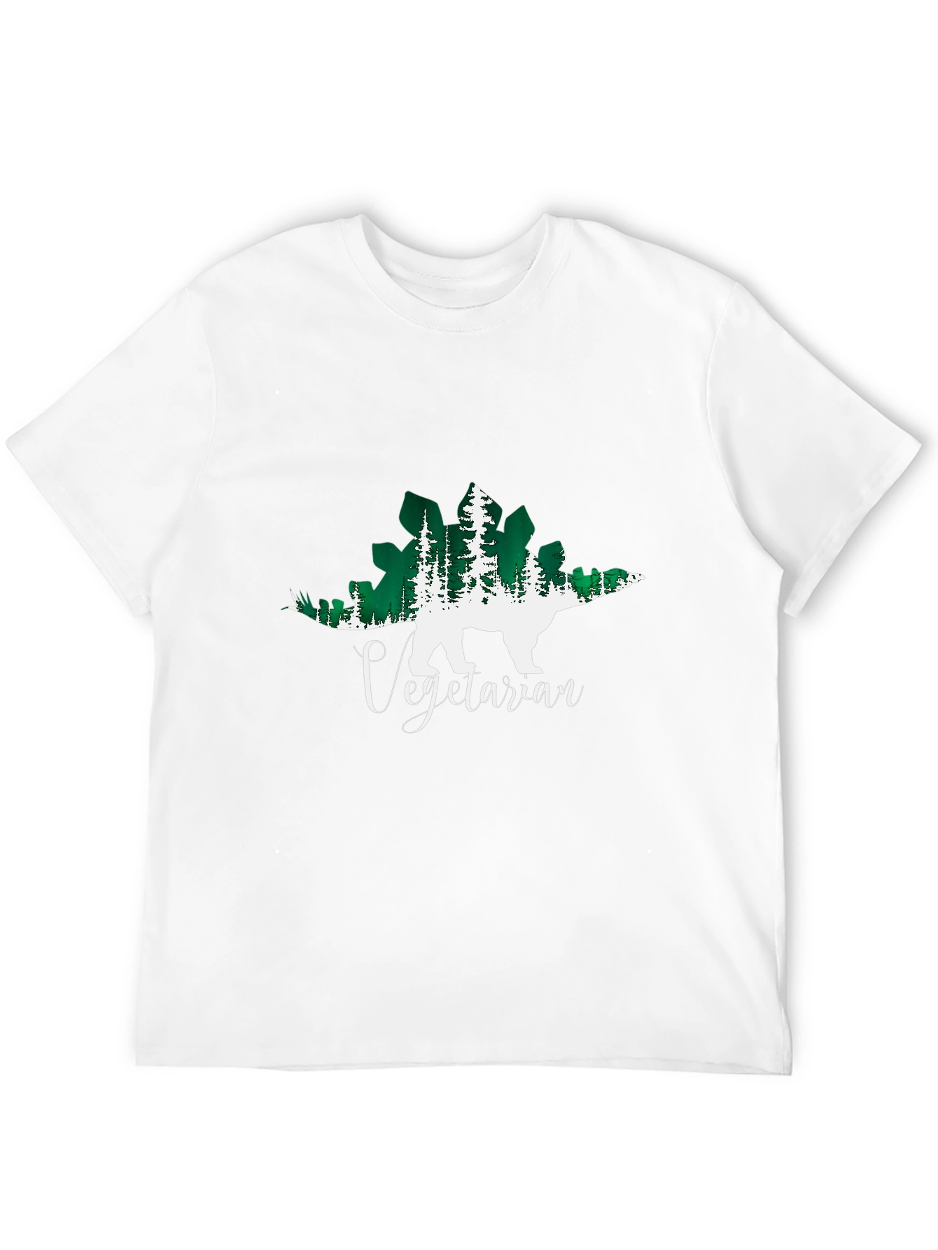 Vegetarian Dinosaur Graphic T-Shirt