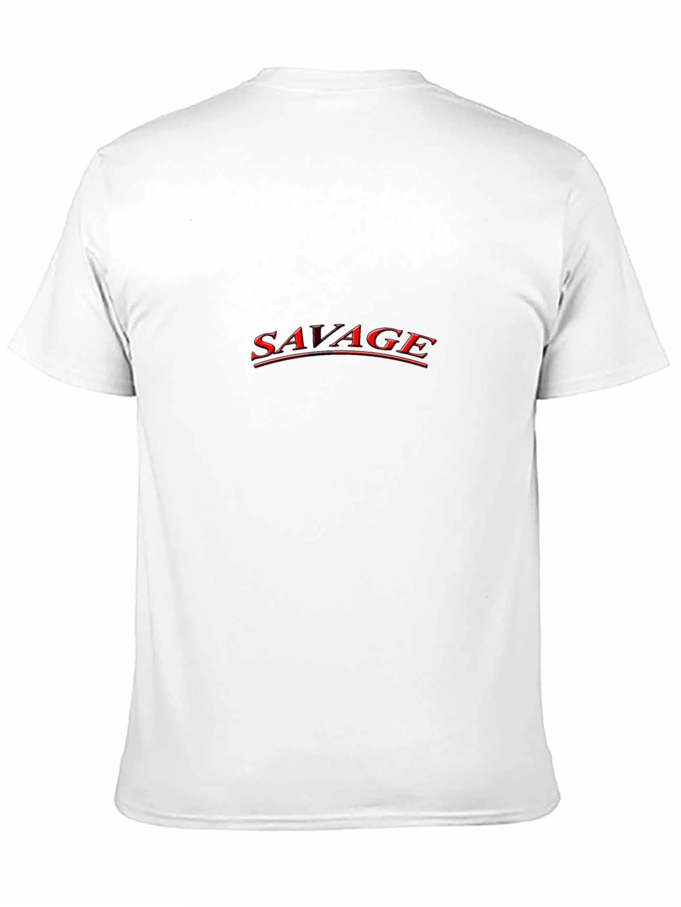 Savage Graphic Tee - Black Short Sleeve