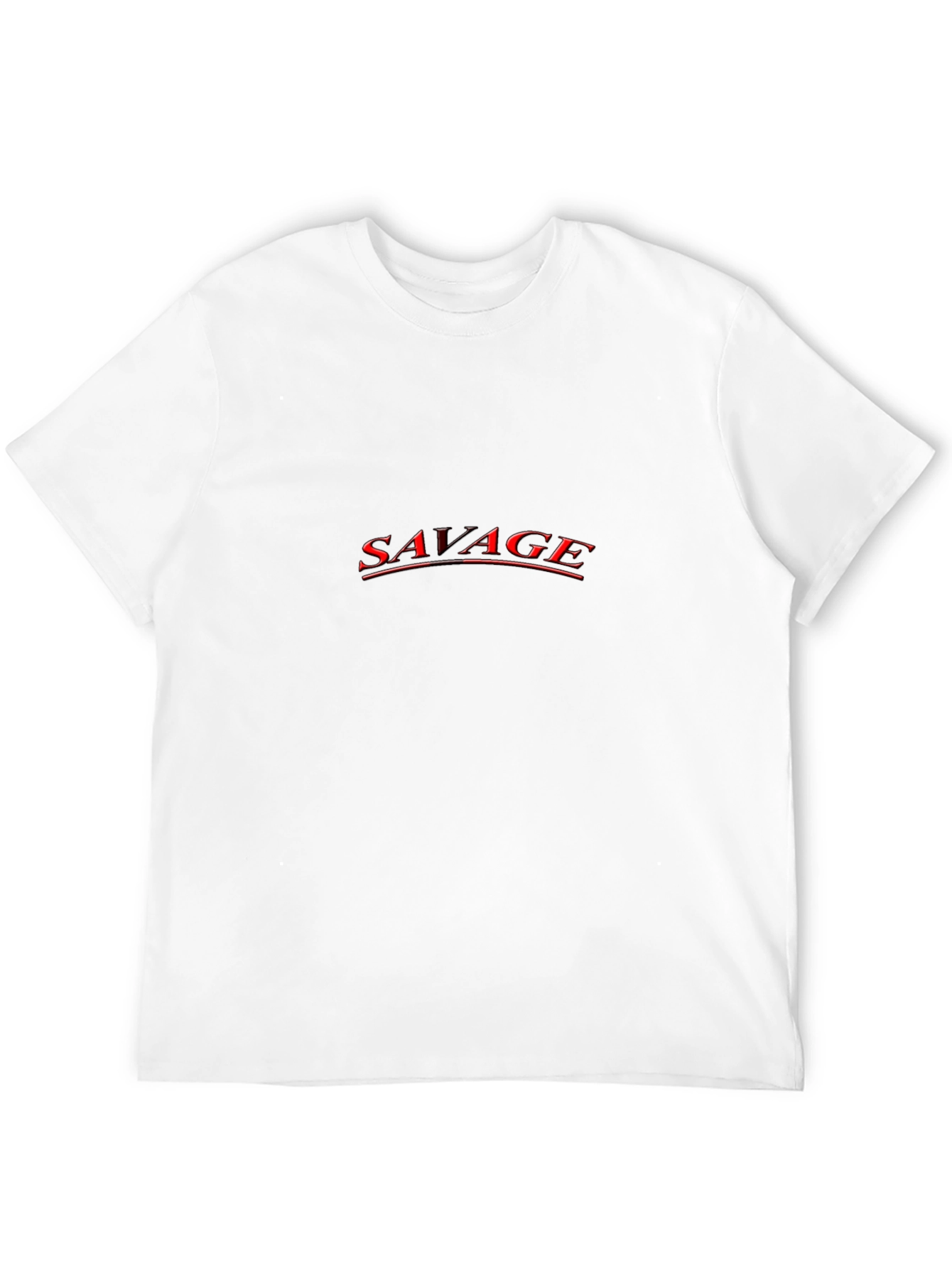 Savage Graphic Tee - Black Short Sleeve