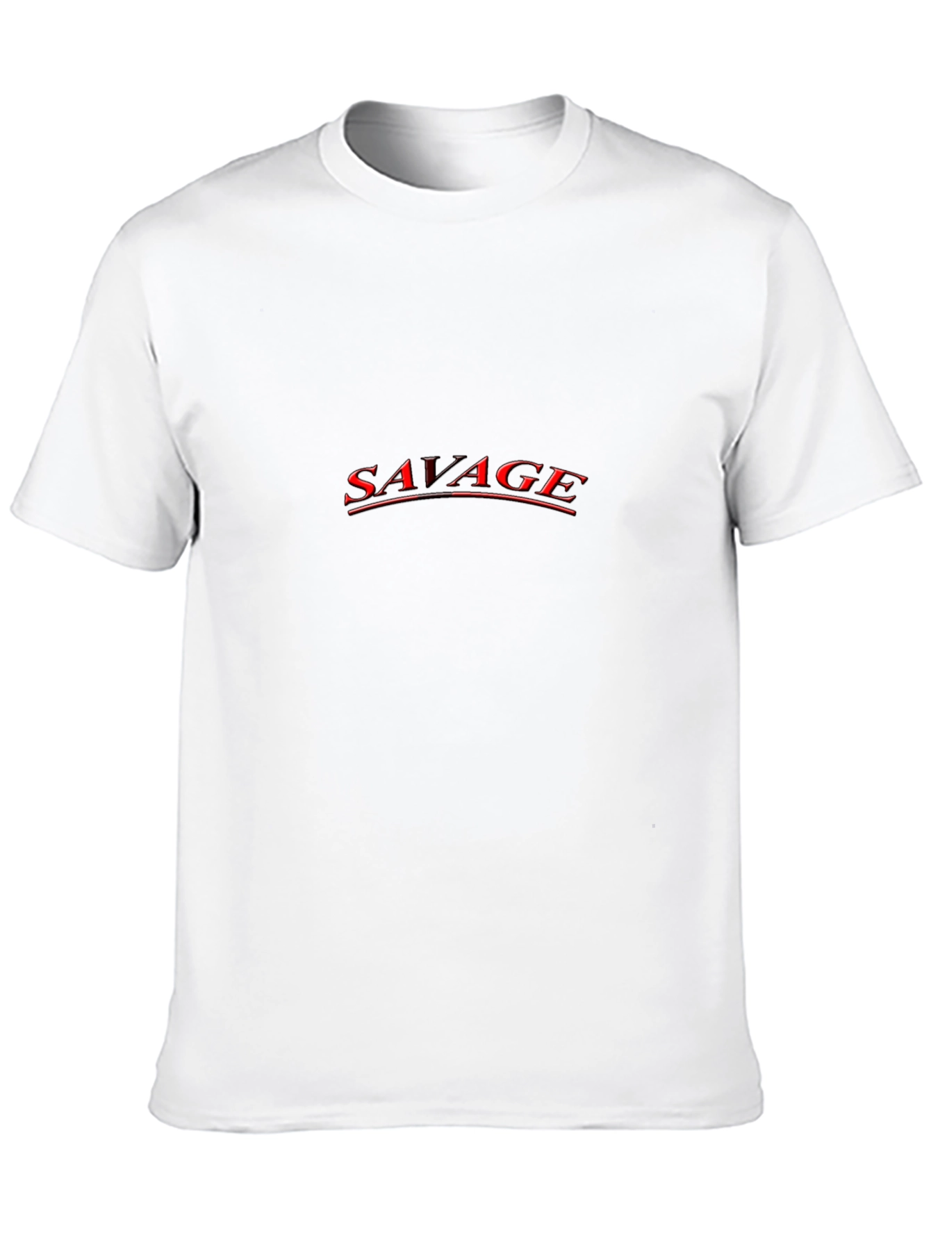 Savage Graphic Tee - Black Short Sleeve