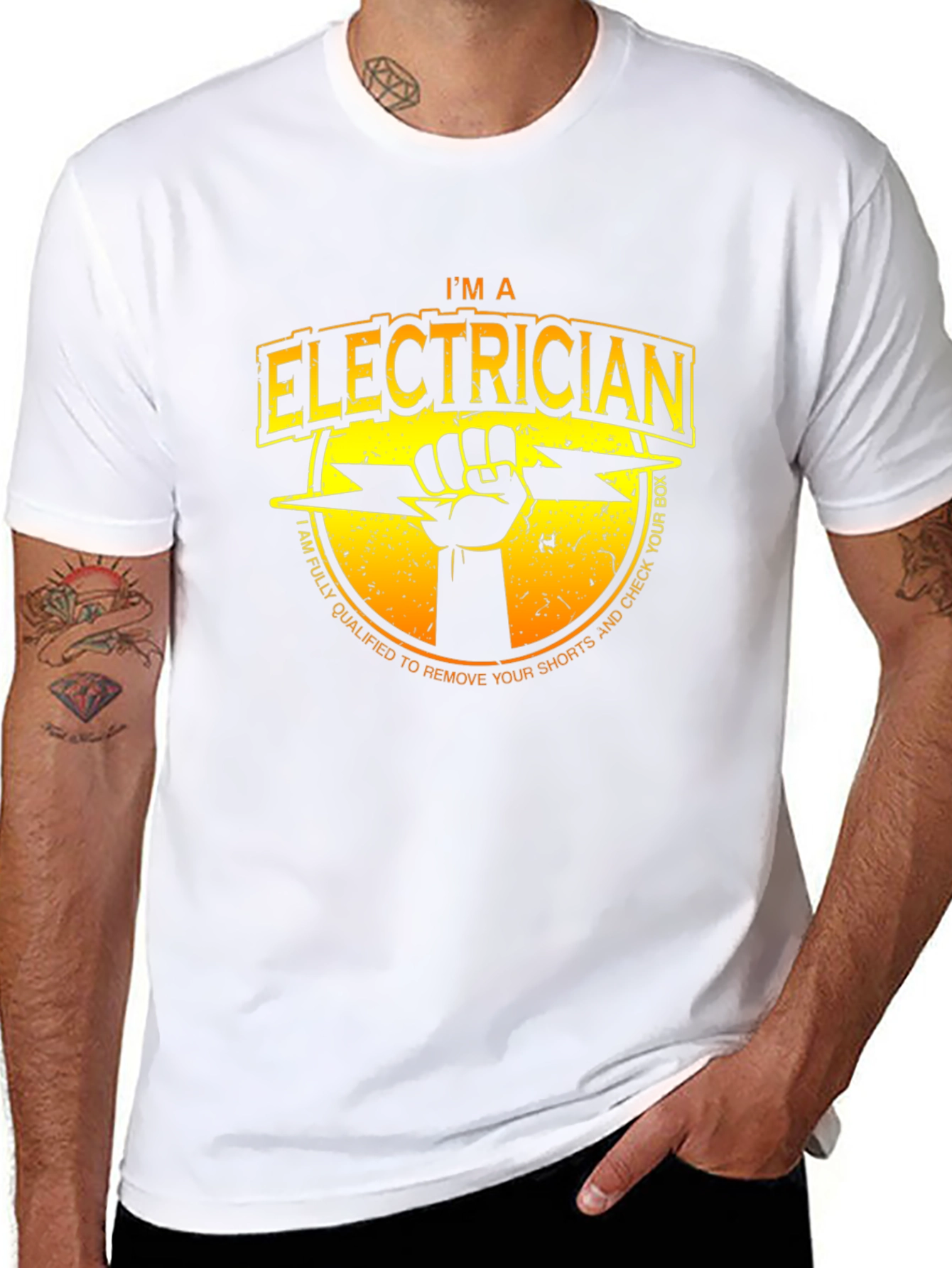 Electrician Graphic Tee - Humor Shirt
