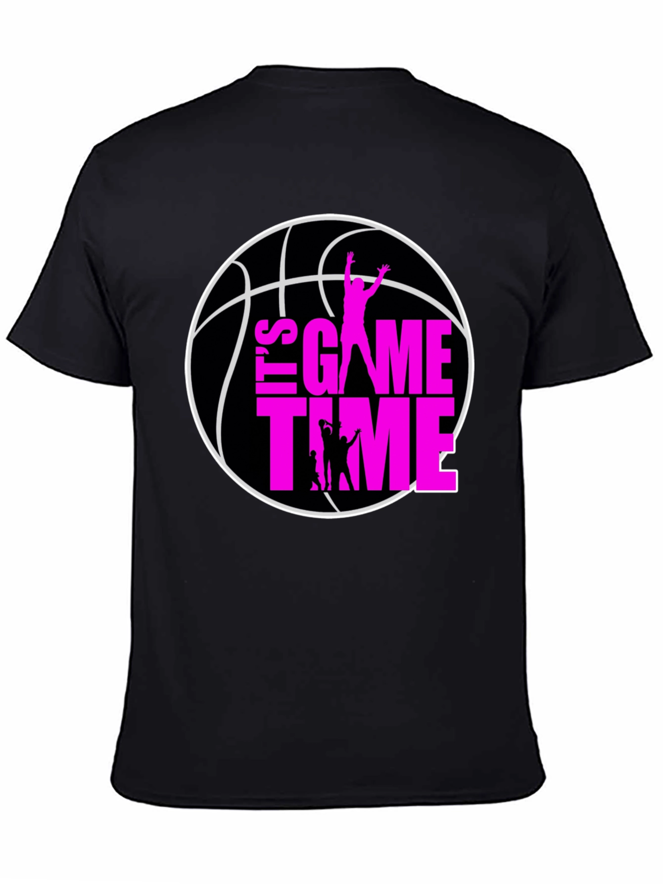 Its Game Time Basketball Graphic Tee