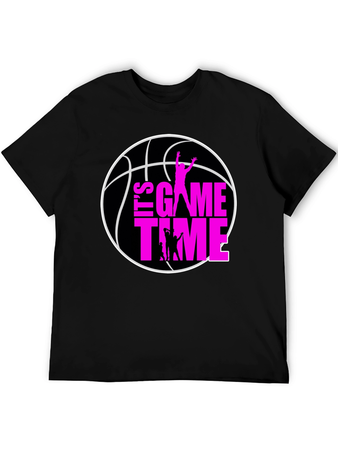 Its Game Time Basketball Graphic Tee
