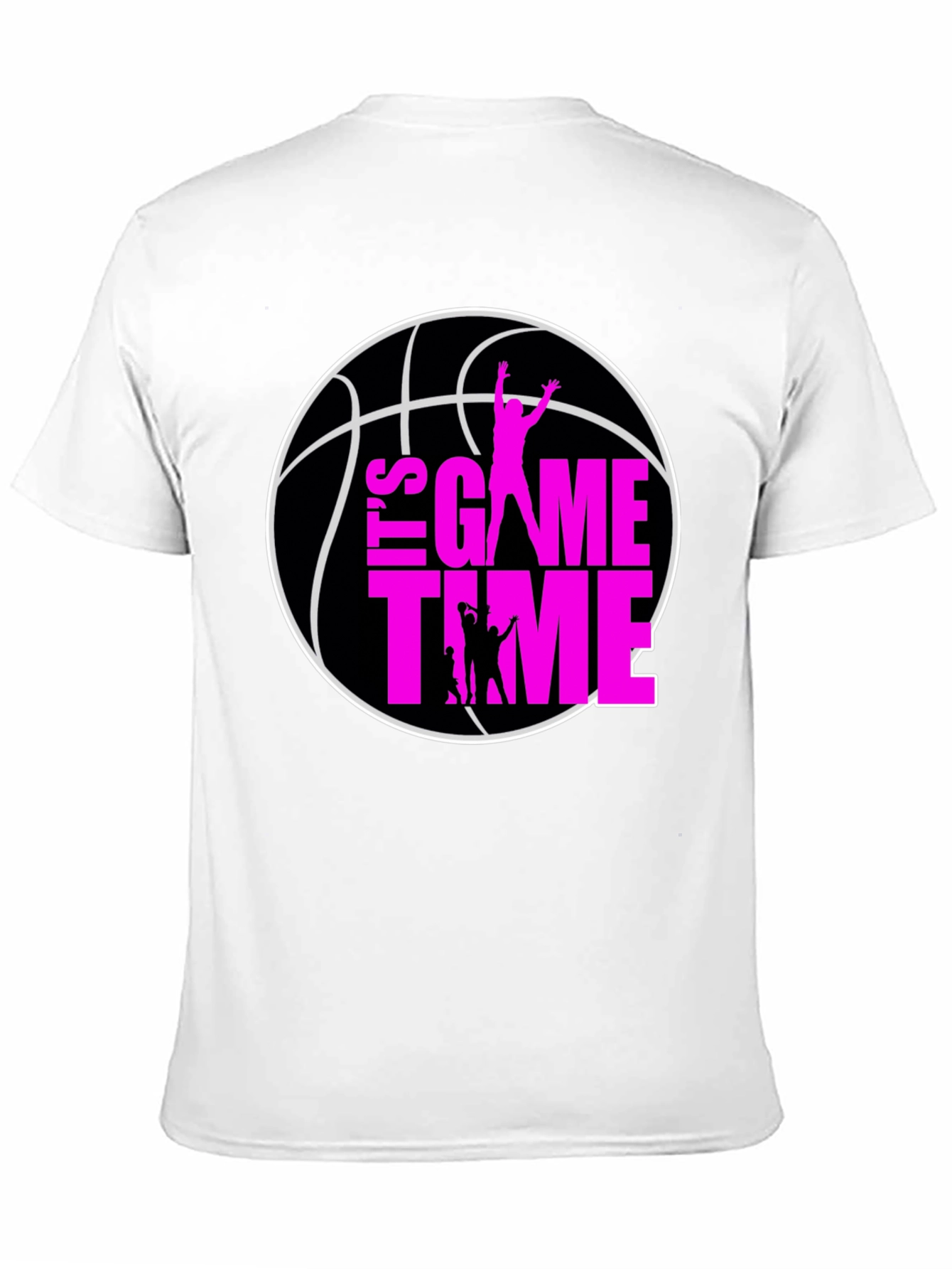 Its Game Time Basketball Graphic Tee