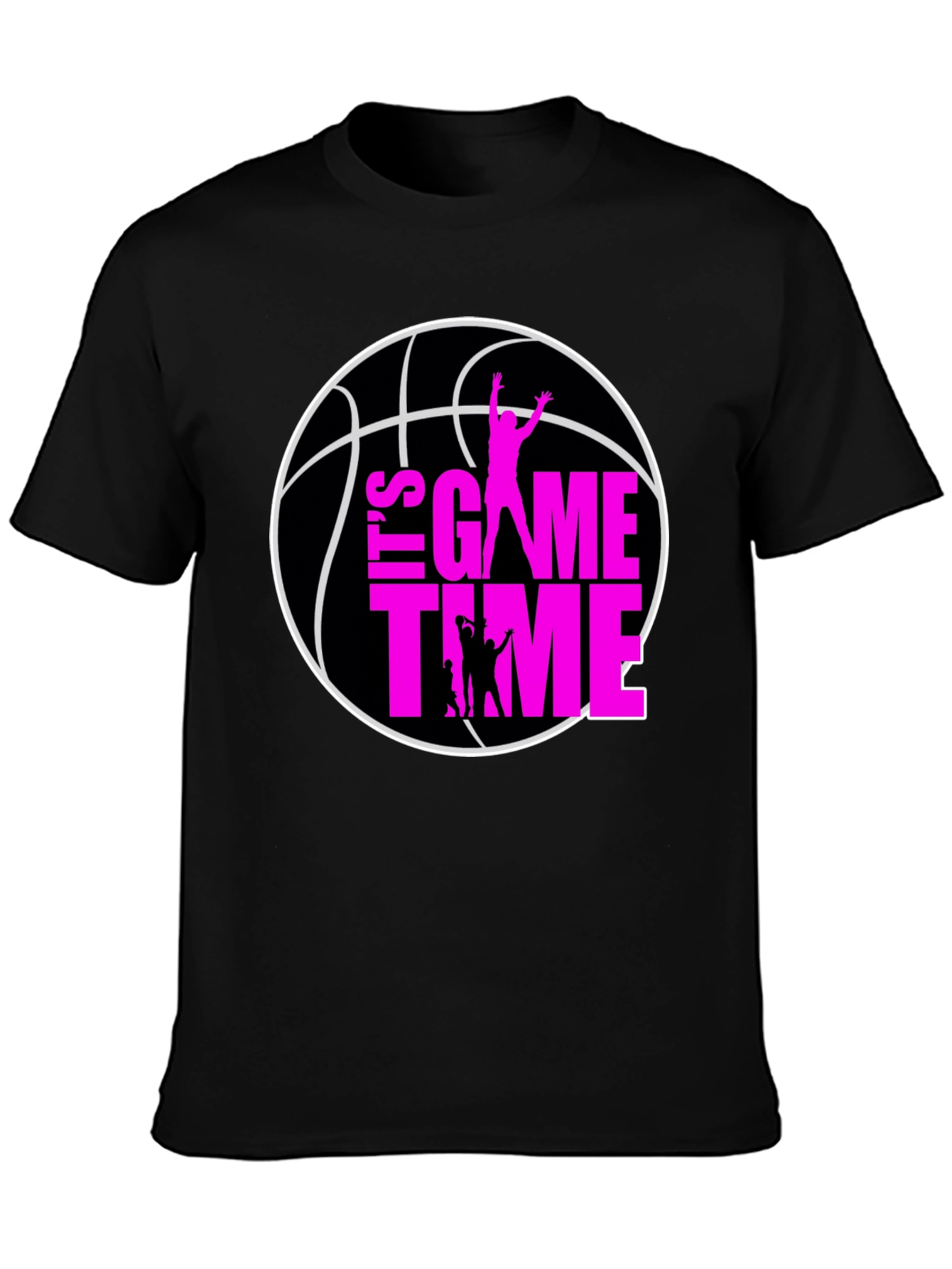 Its Game Time Basketball Graphic Tee