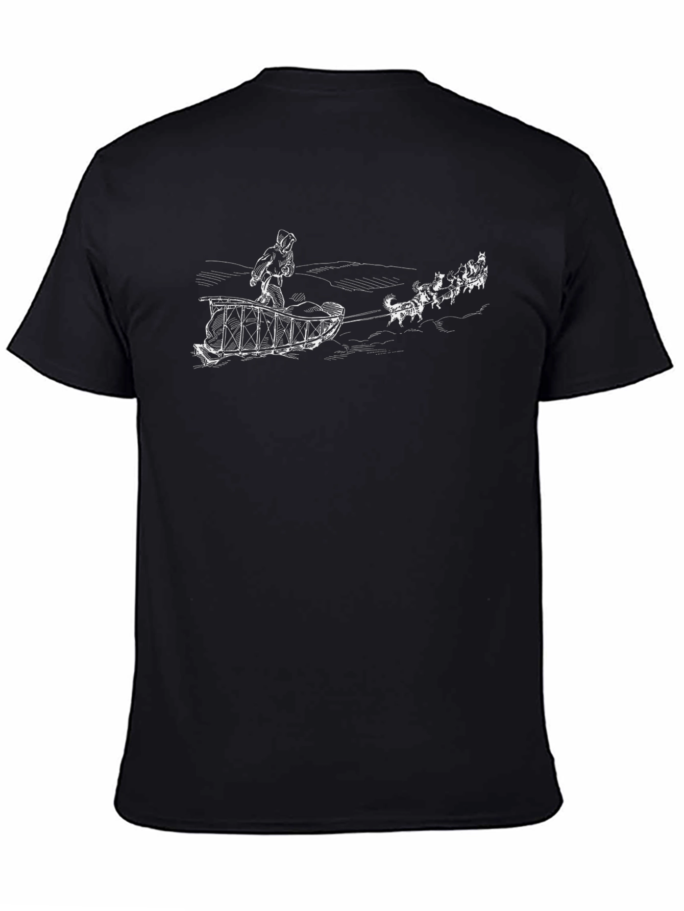 Dog Sled T-Shirt - Unique Design