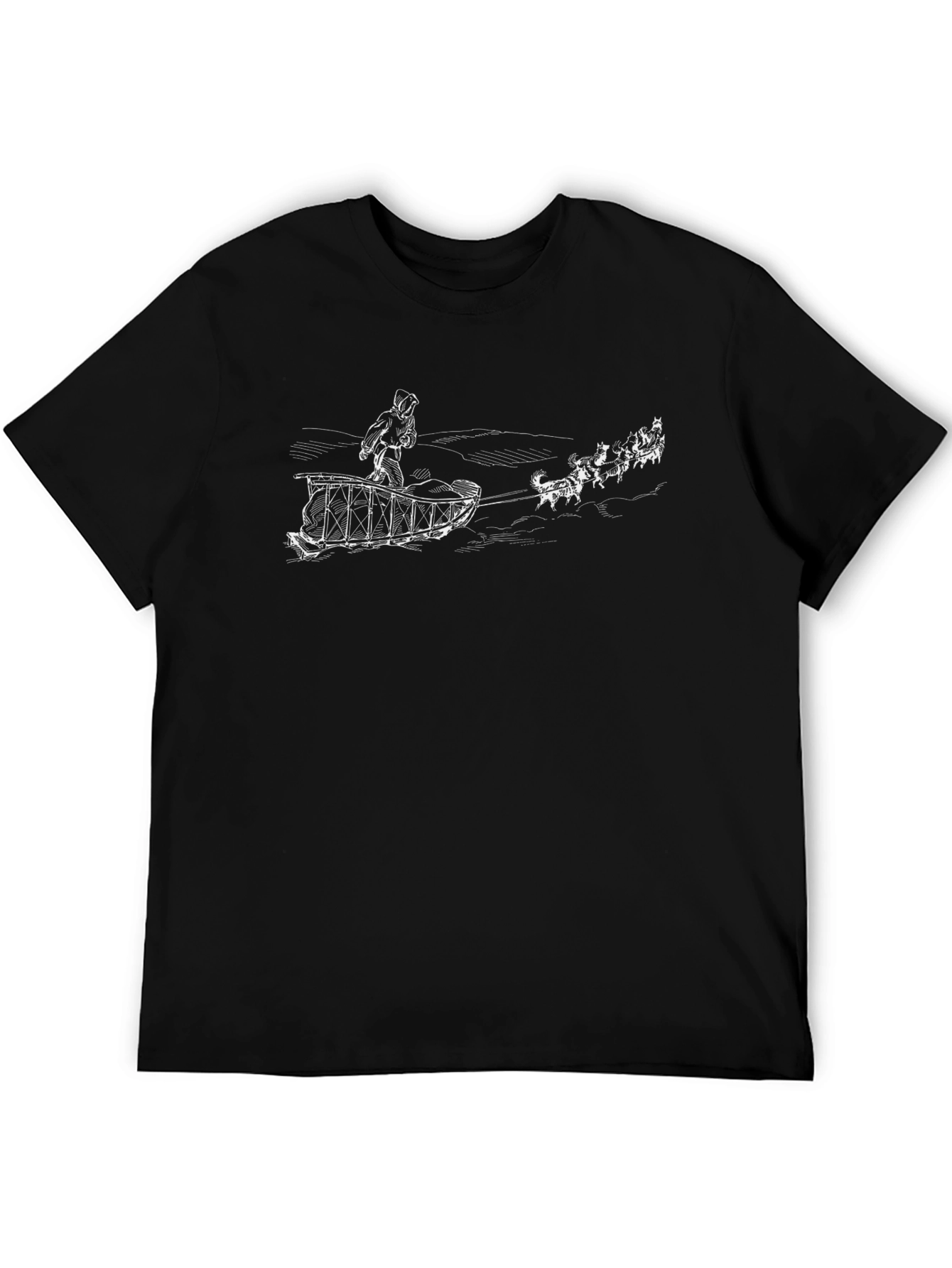 Dog Sled T-Shirt - Unique Design