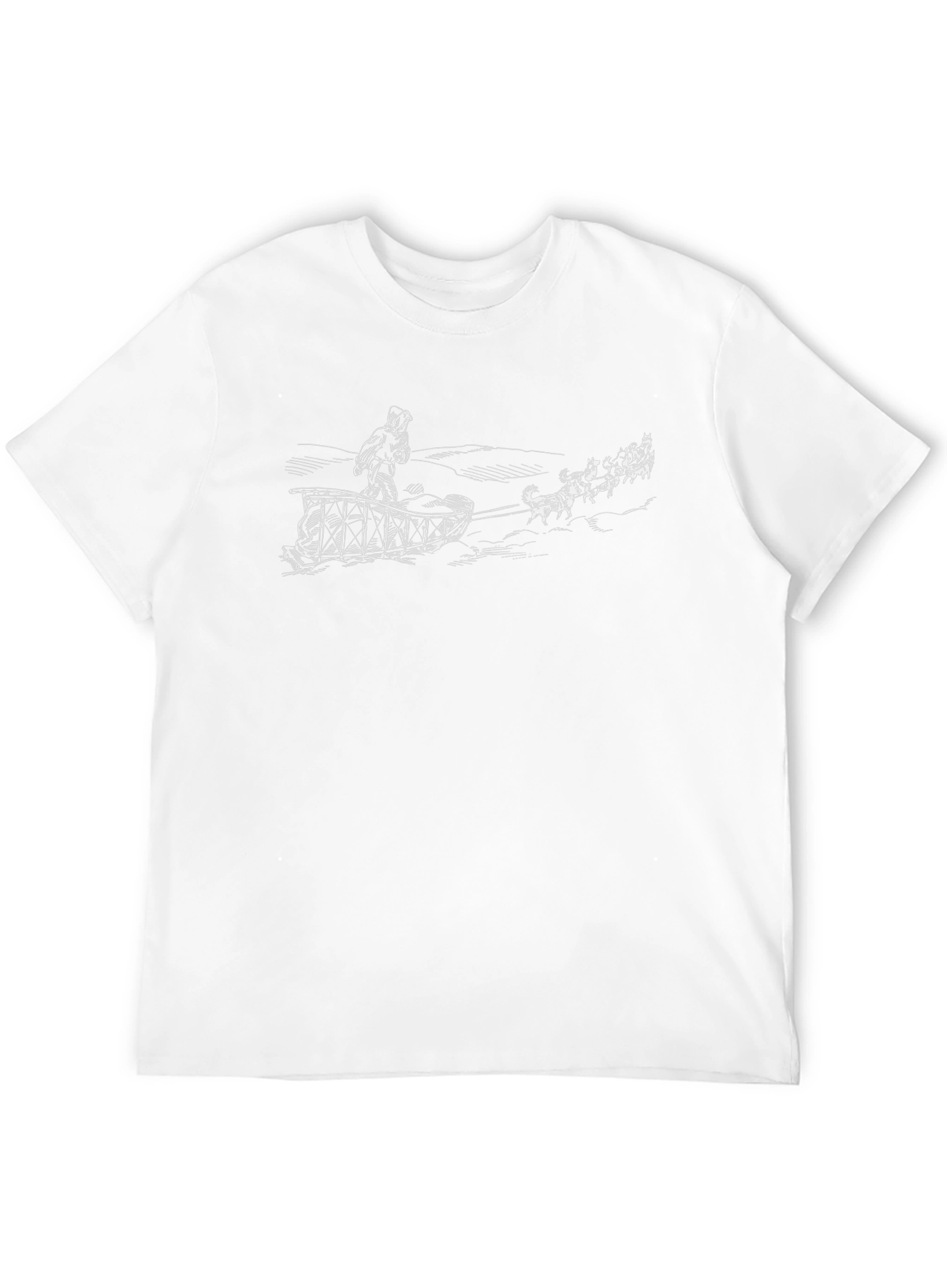 Dog Sled T-Shirt - Unique Design