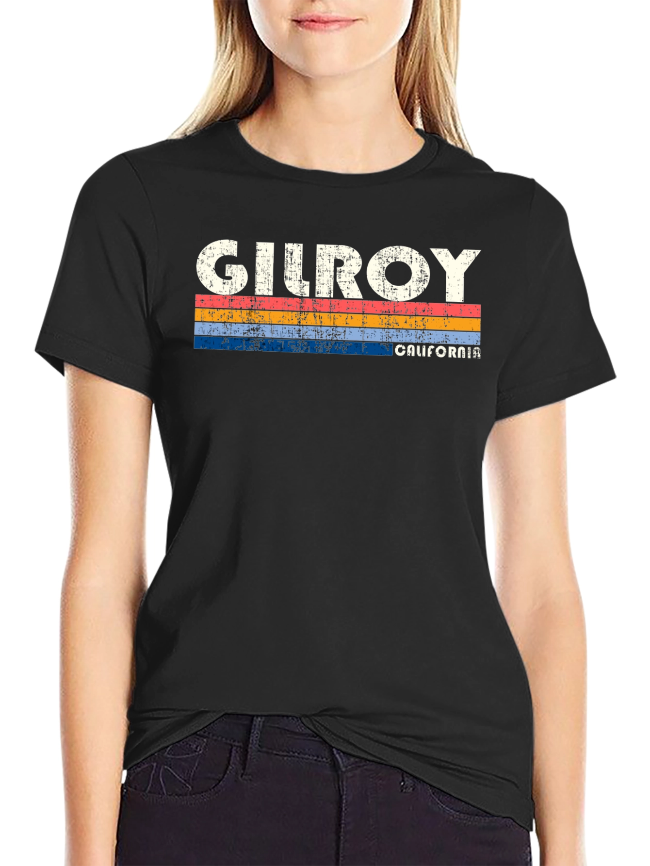 Gilroy California Retro Graphic Tee