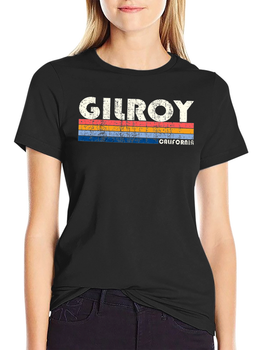 Gilroy California Retro Graphic Tee