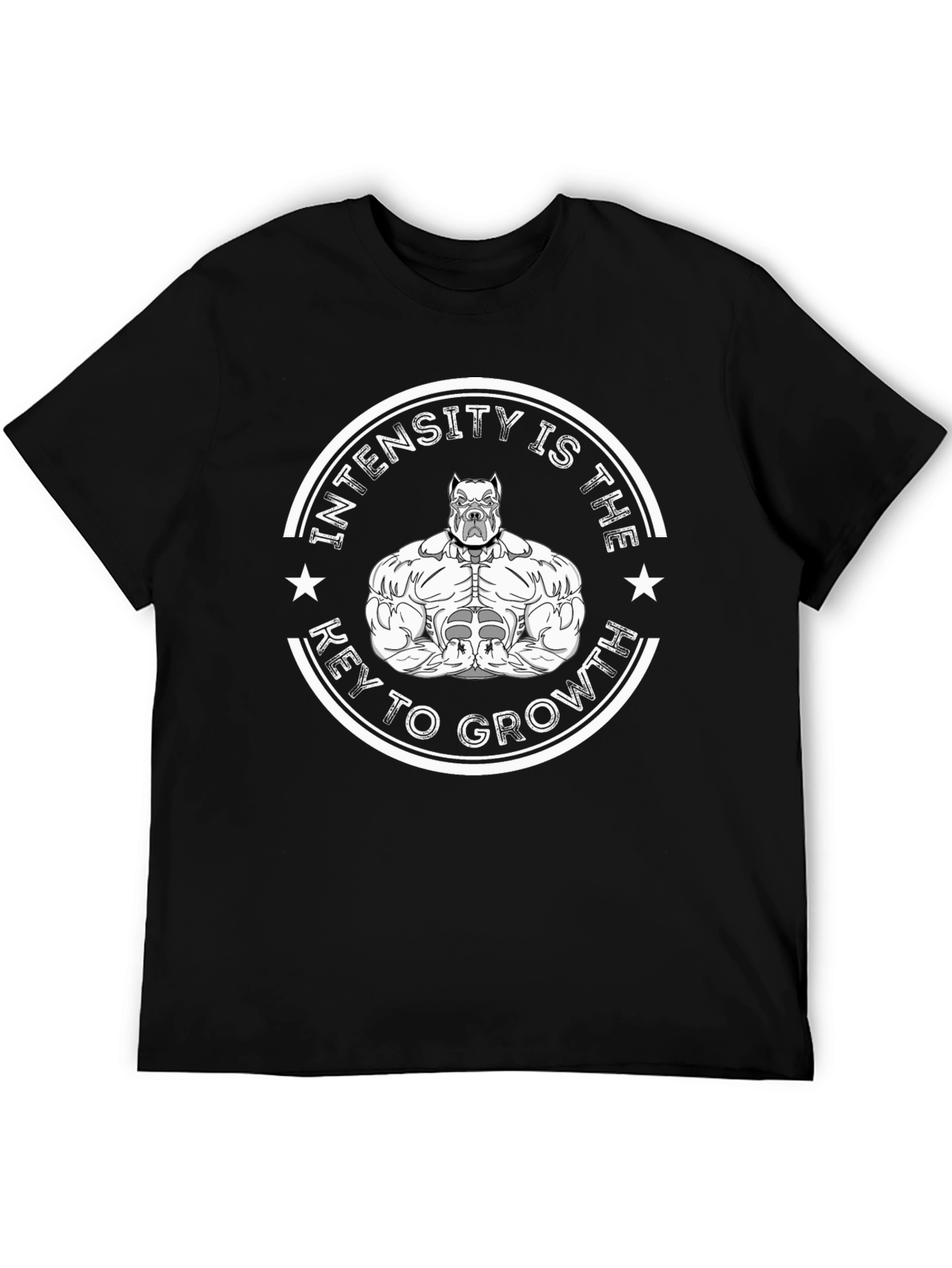 Intensity is the Key to Growth Pitbull T-Shirt