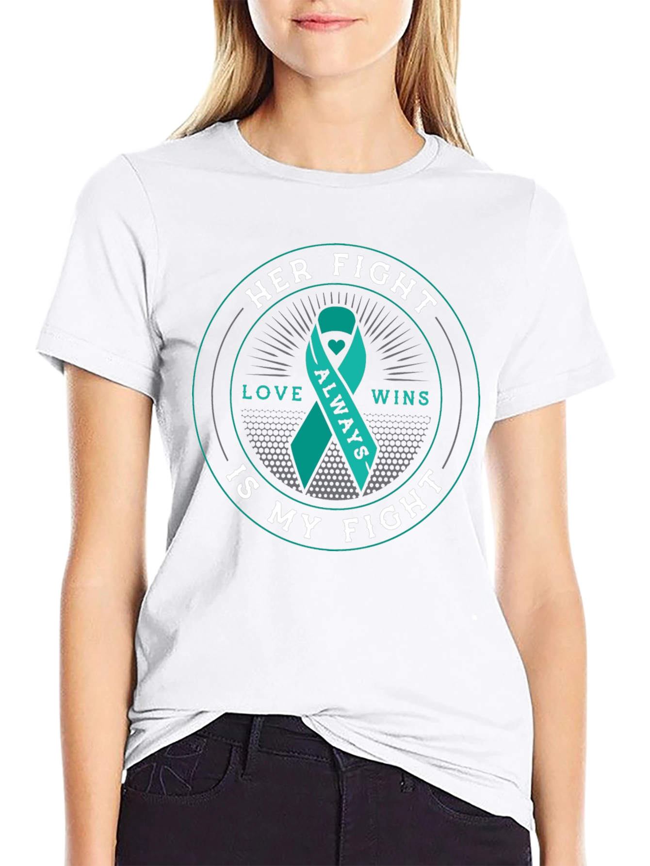 Her Fight Is My Fight Awareness T-Shirt