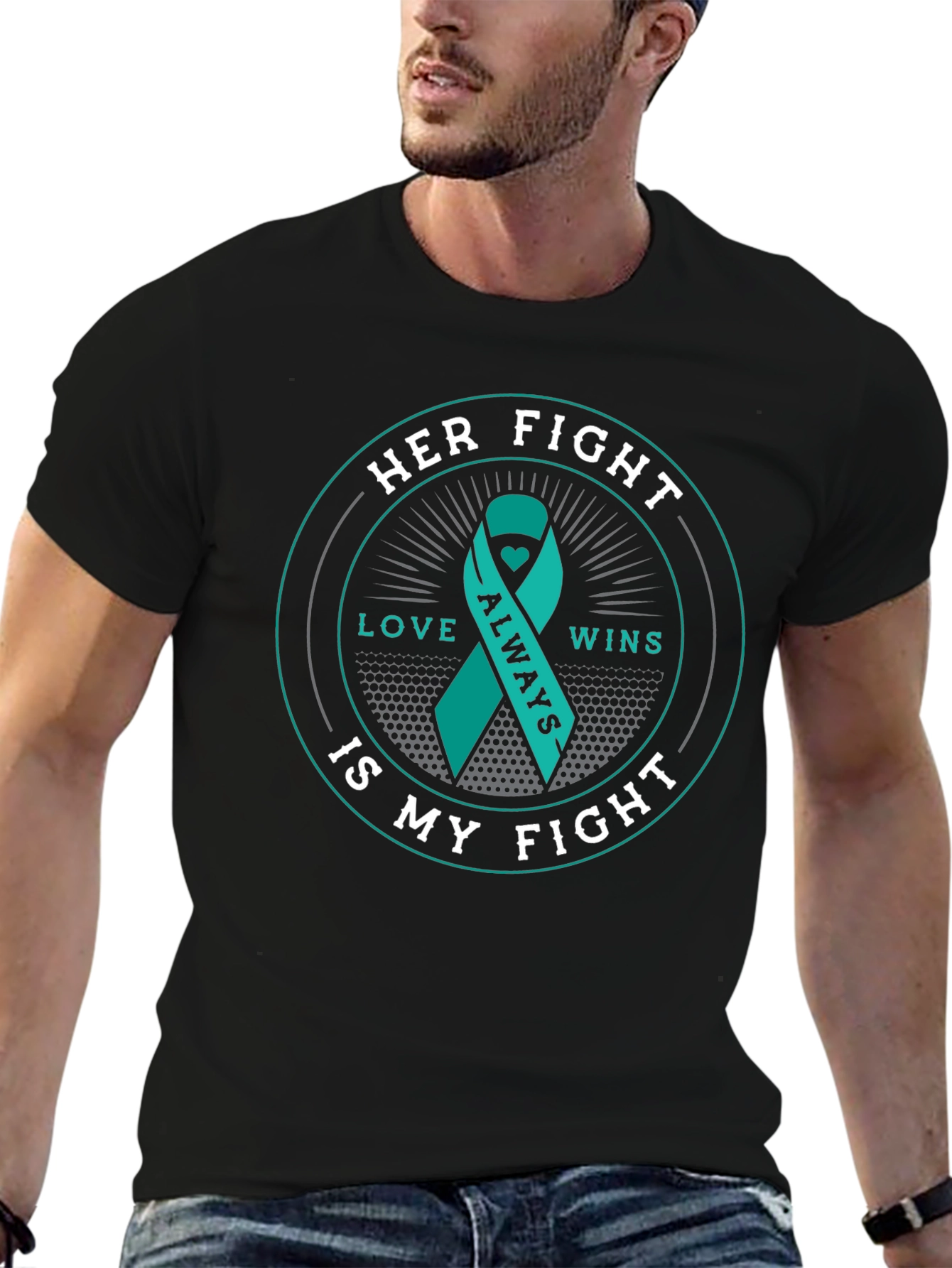 Her Fight Is My Fight Awareness T-Shirt