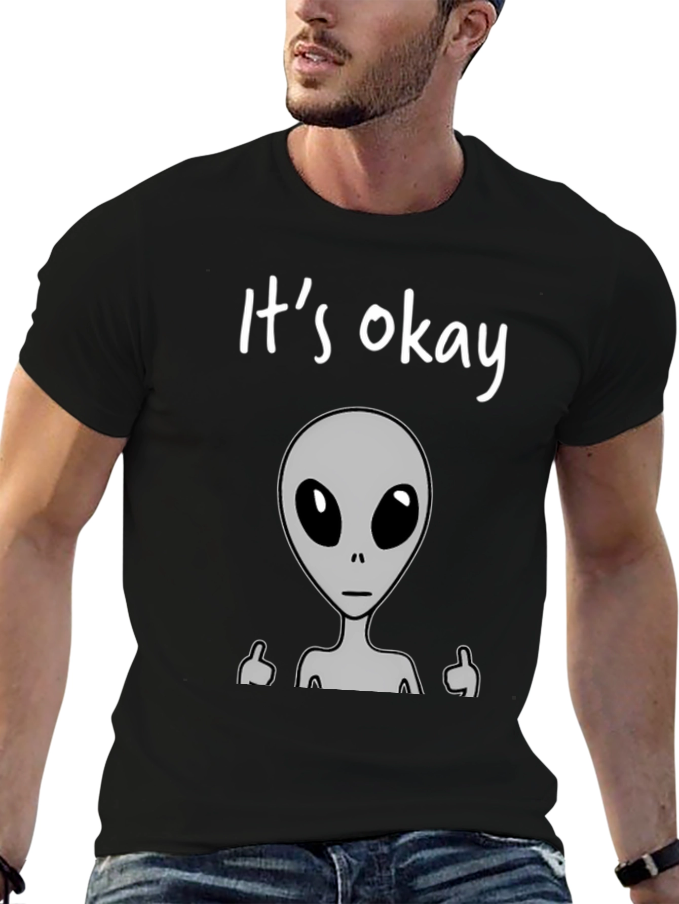 Its Okay Alien T-Shirt