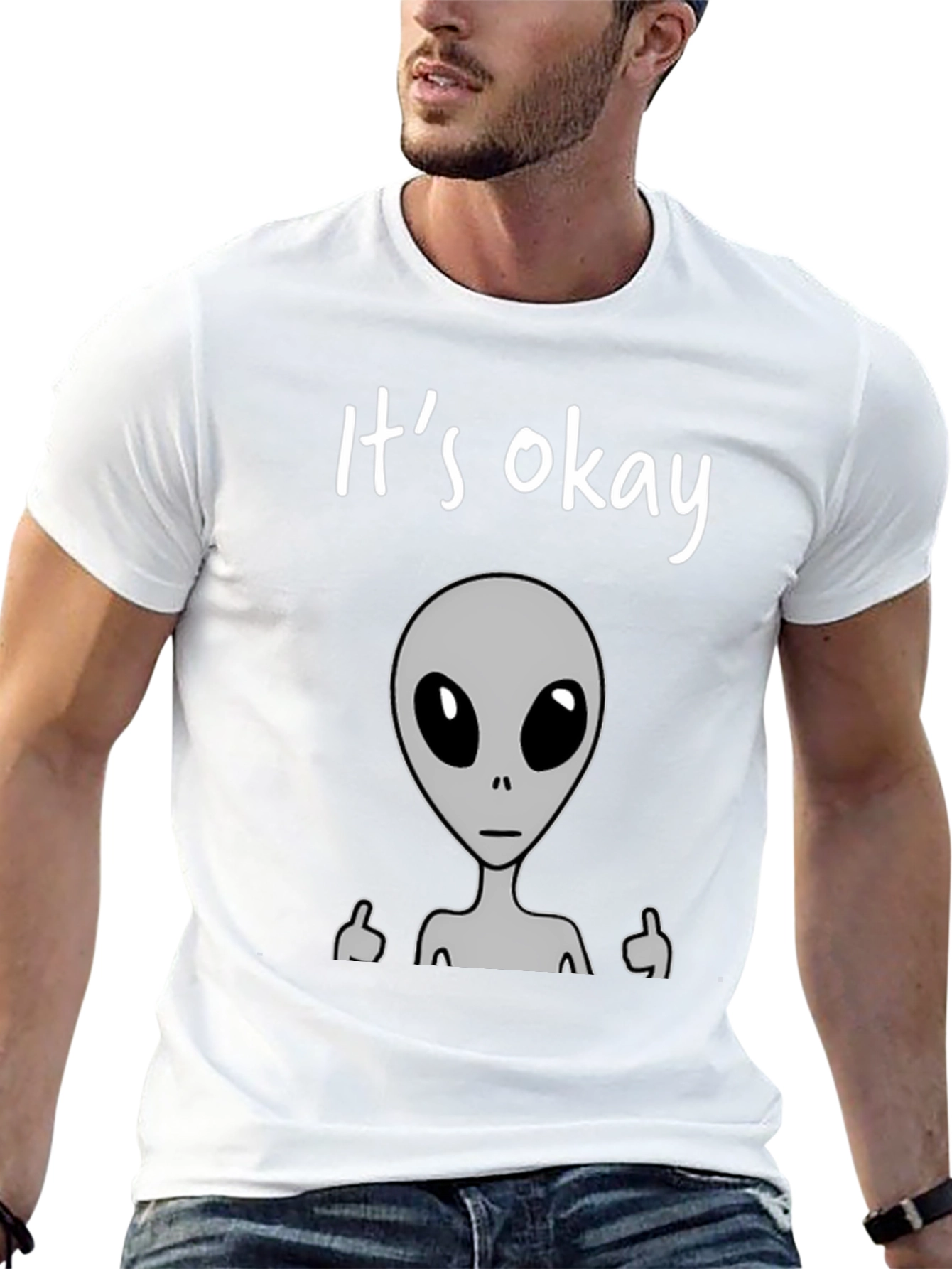 Its Okay Alien T-Shirt