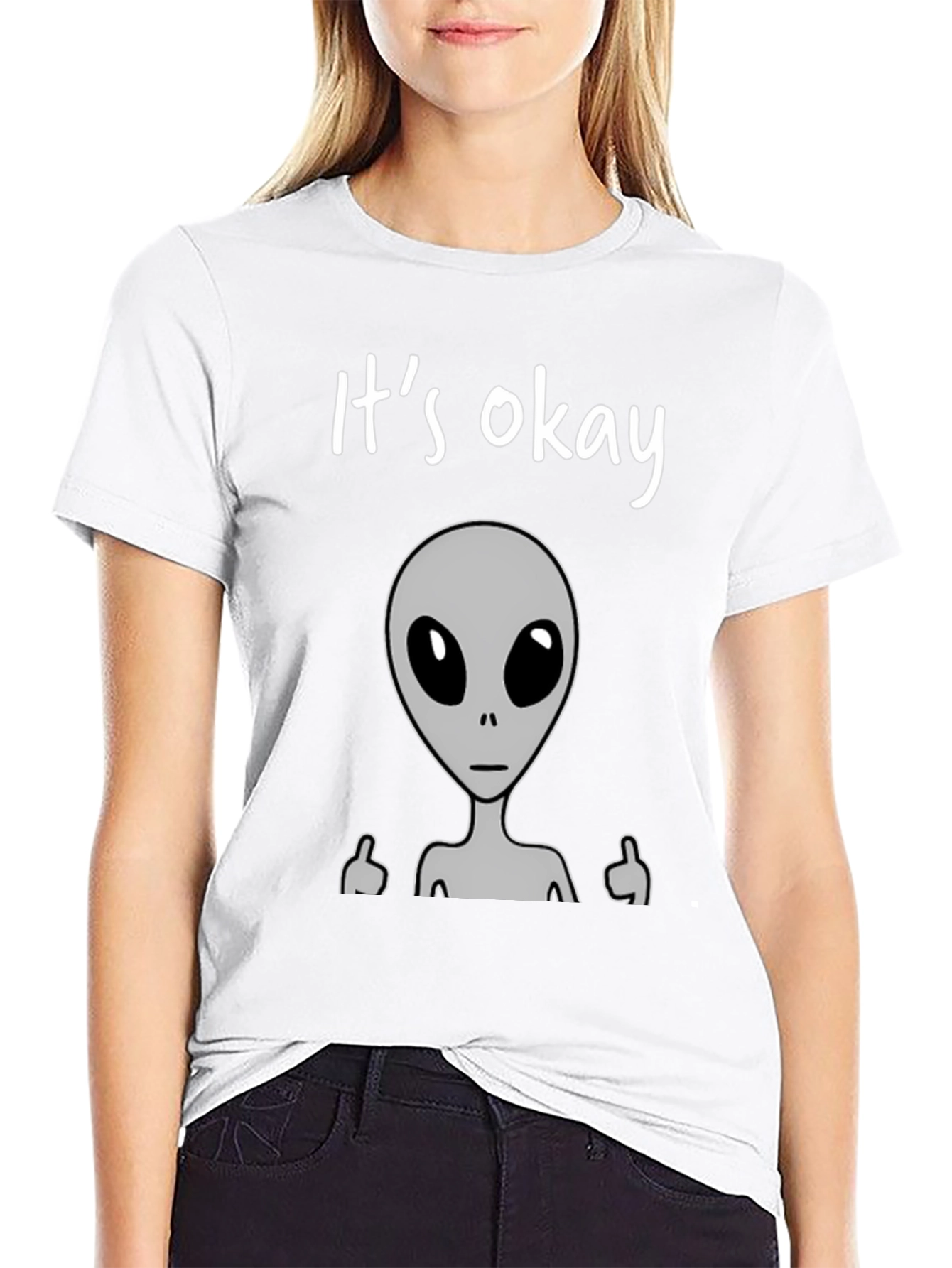 Its Okay Alien T-Shirt