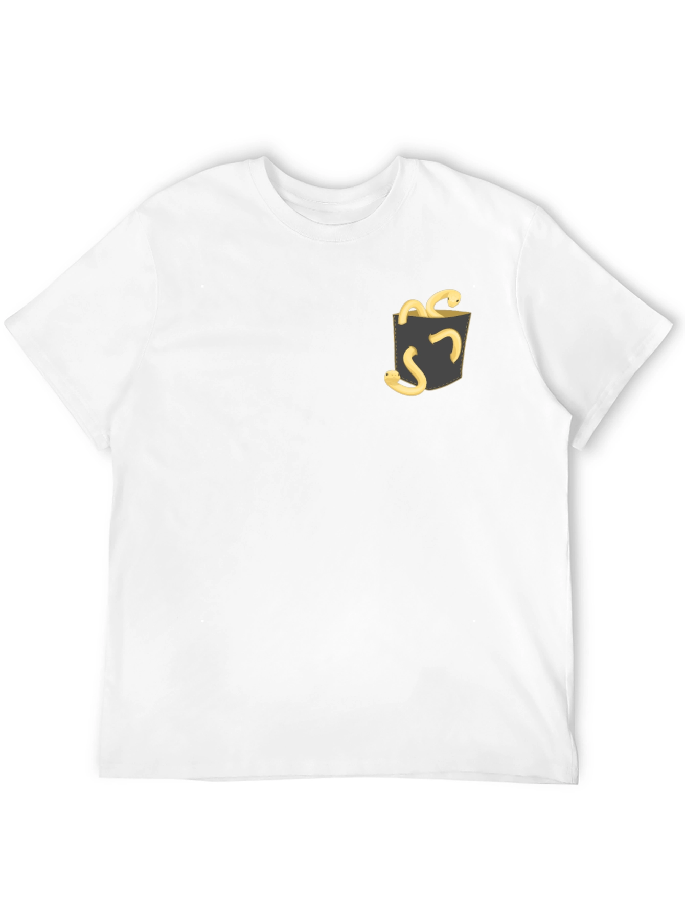 Pocket Snake Tee - Funny Graphic T-Shirt
