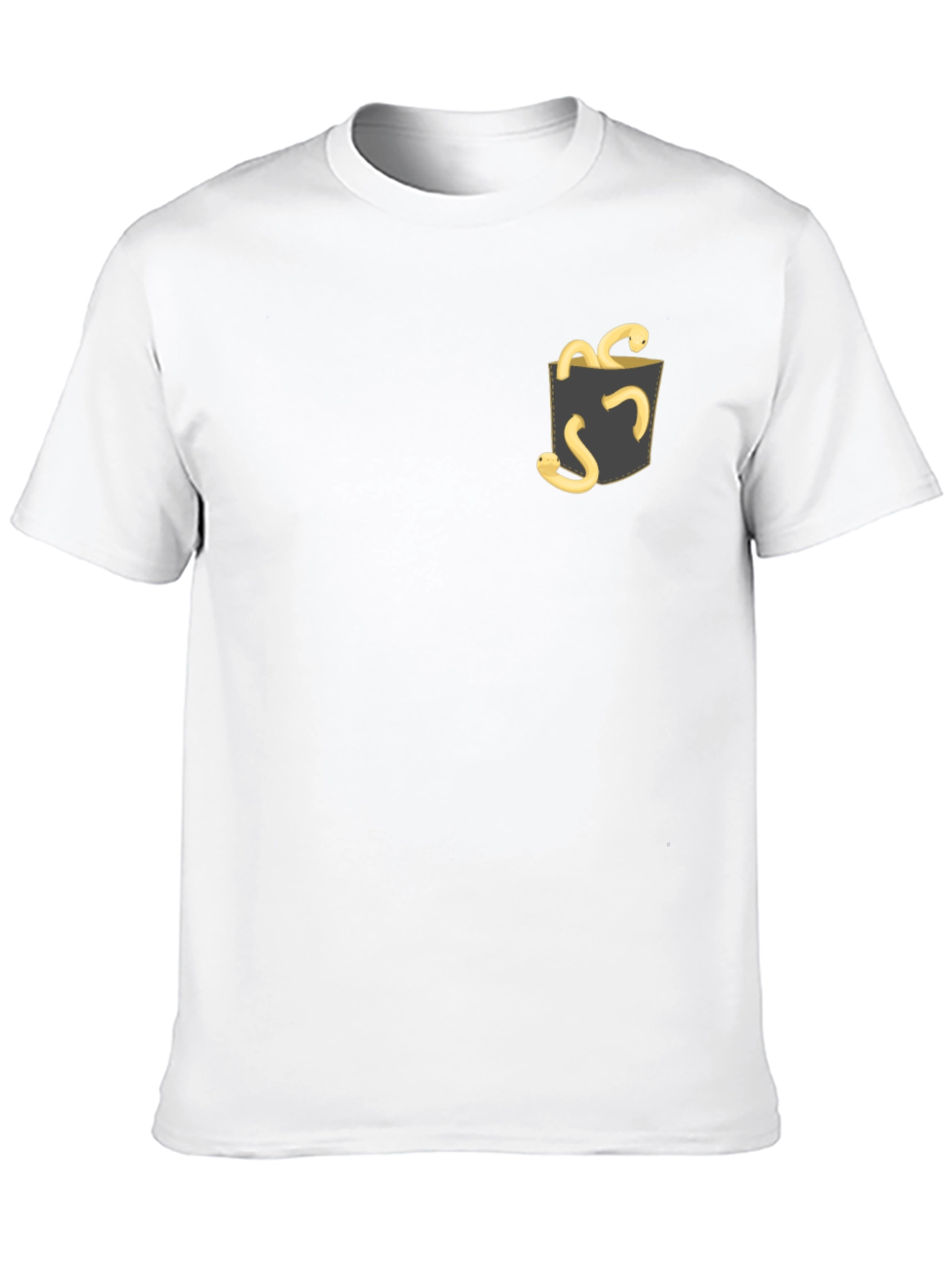 Pocket Snake Tee - Funny Graphic T-Shirt