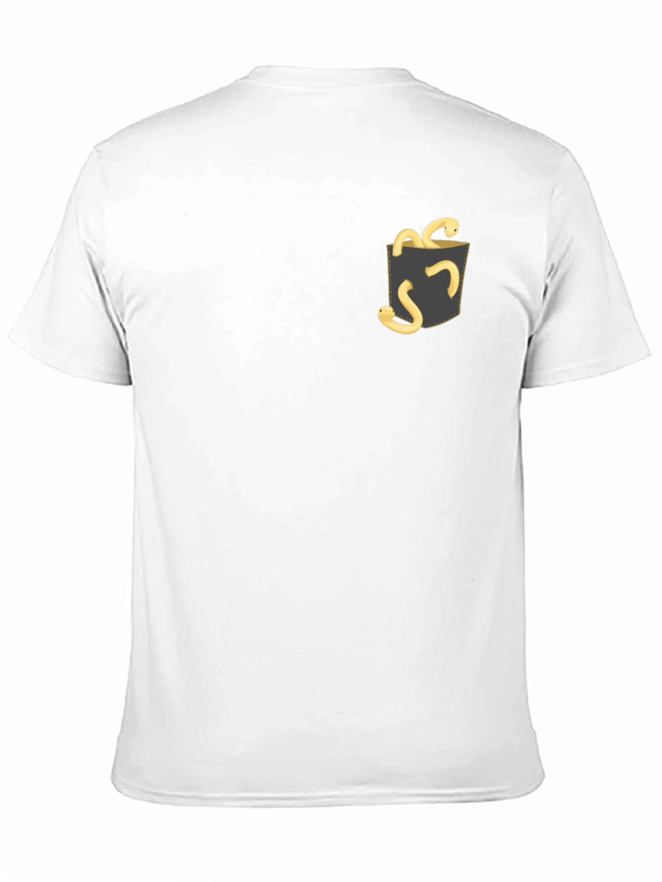 Pocket Snake Tee - Funny Graphic T-Shirt