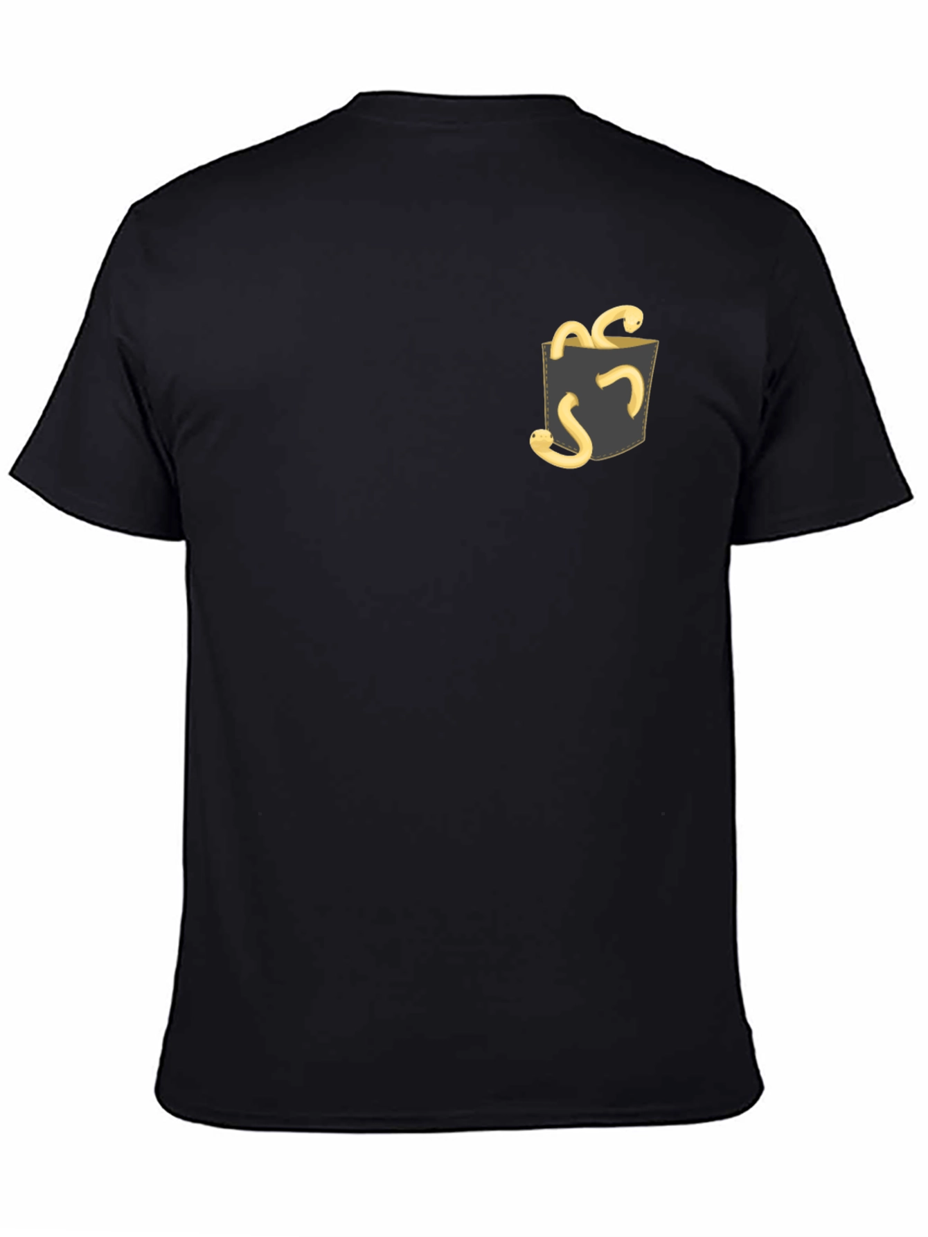 Pocket Snake Tee - Funny Graphic T-Shirt