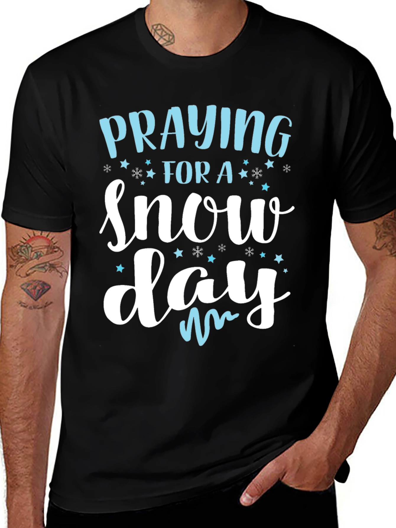 Praying for a Snow Day T-Shirt