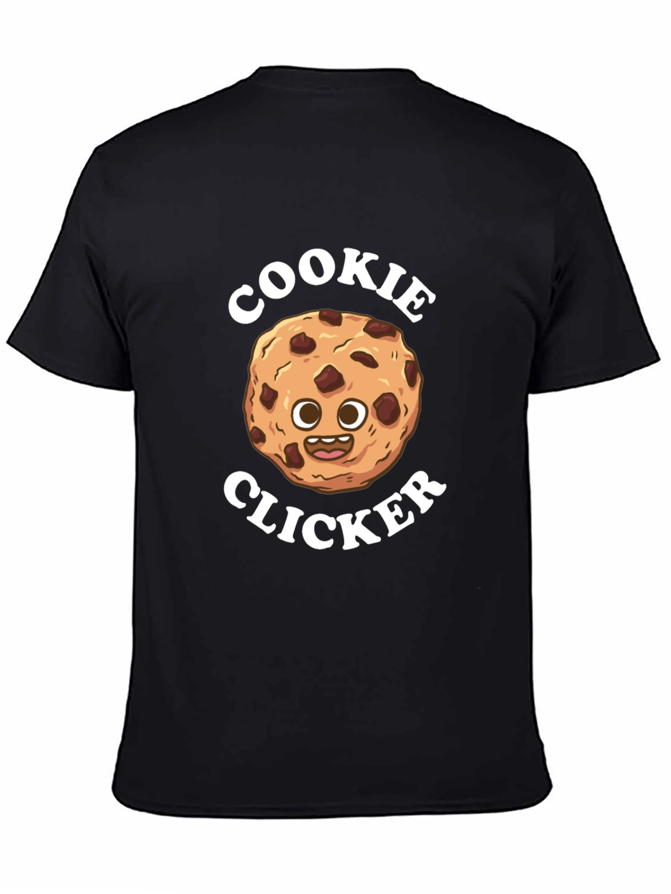 Cookie Clicker Cartoon T-Shirt - Fun Novelty Tee
