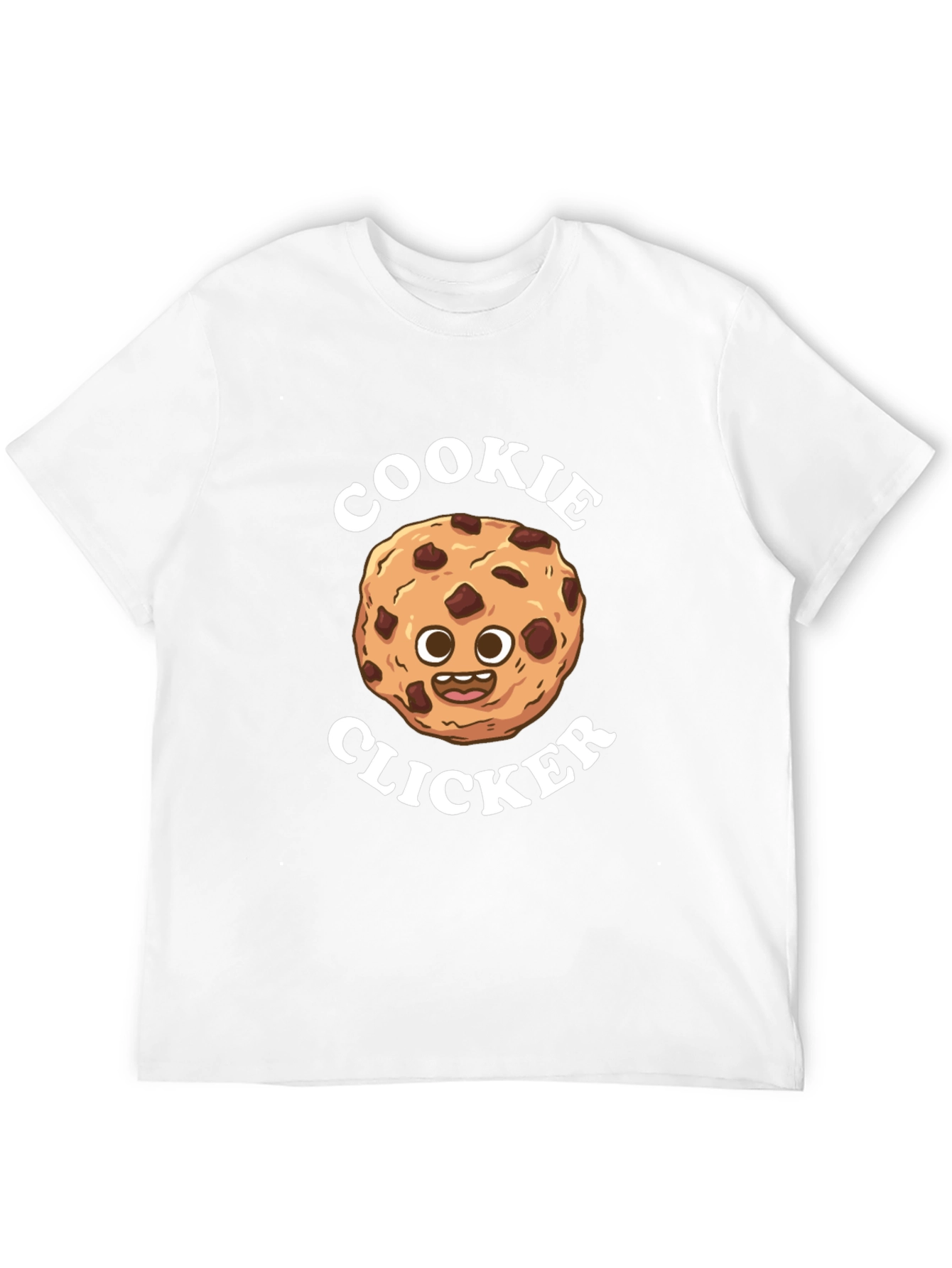 Cookie Clicker Cartoon T-Shirt - Fun Novelty Tee