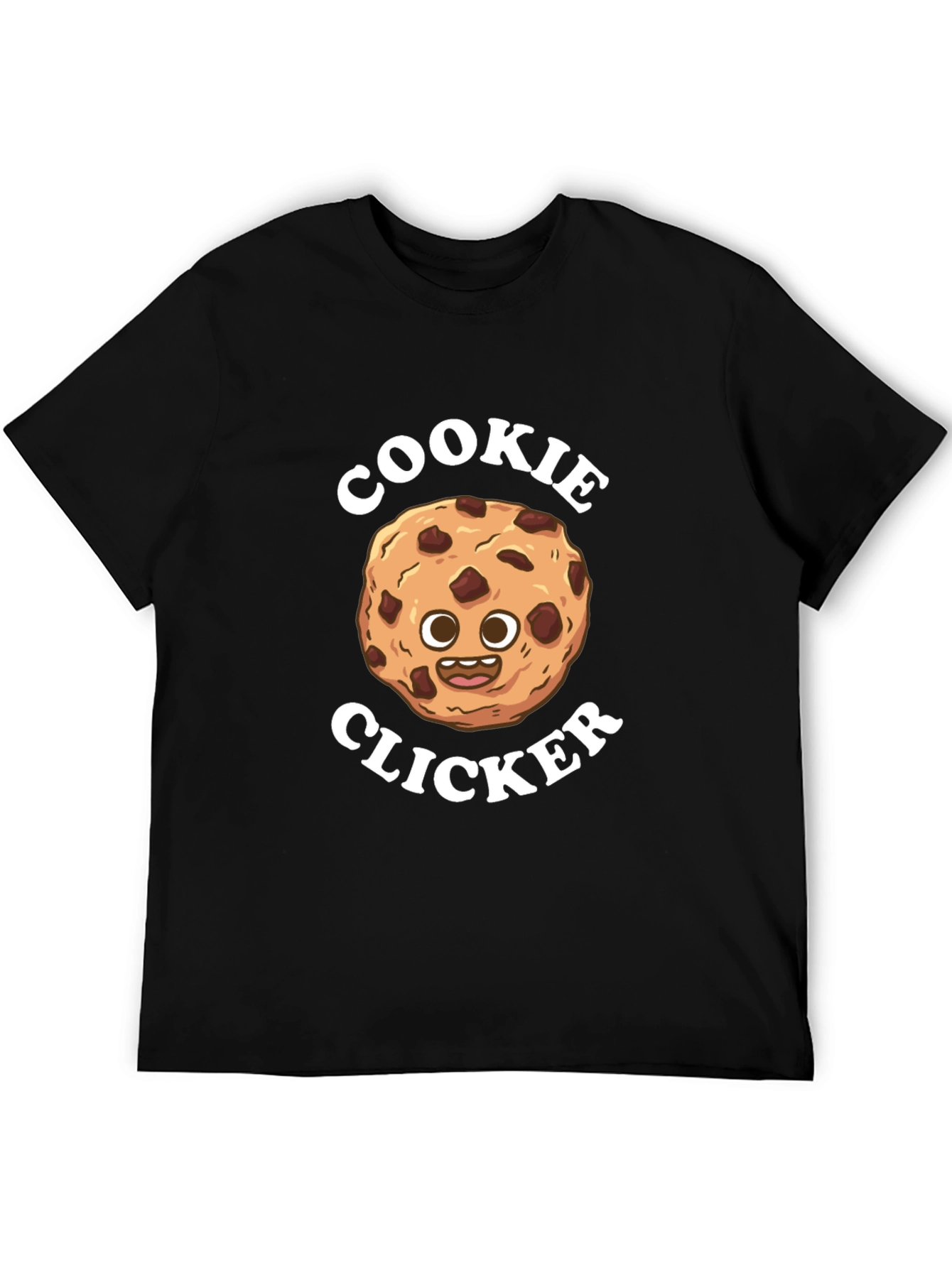Cookie Clicker Cartoon T-Shirt - Fun Novelty Tee
