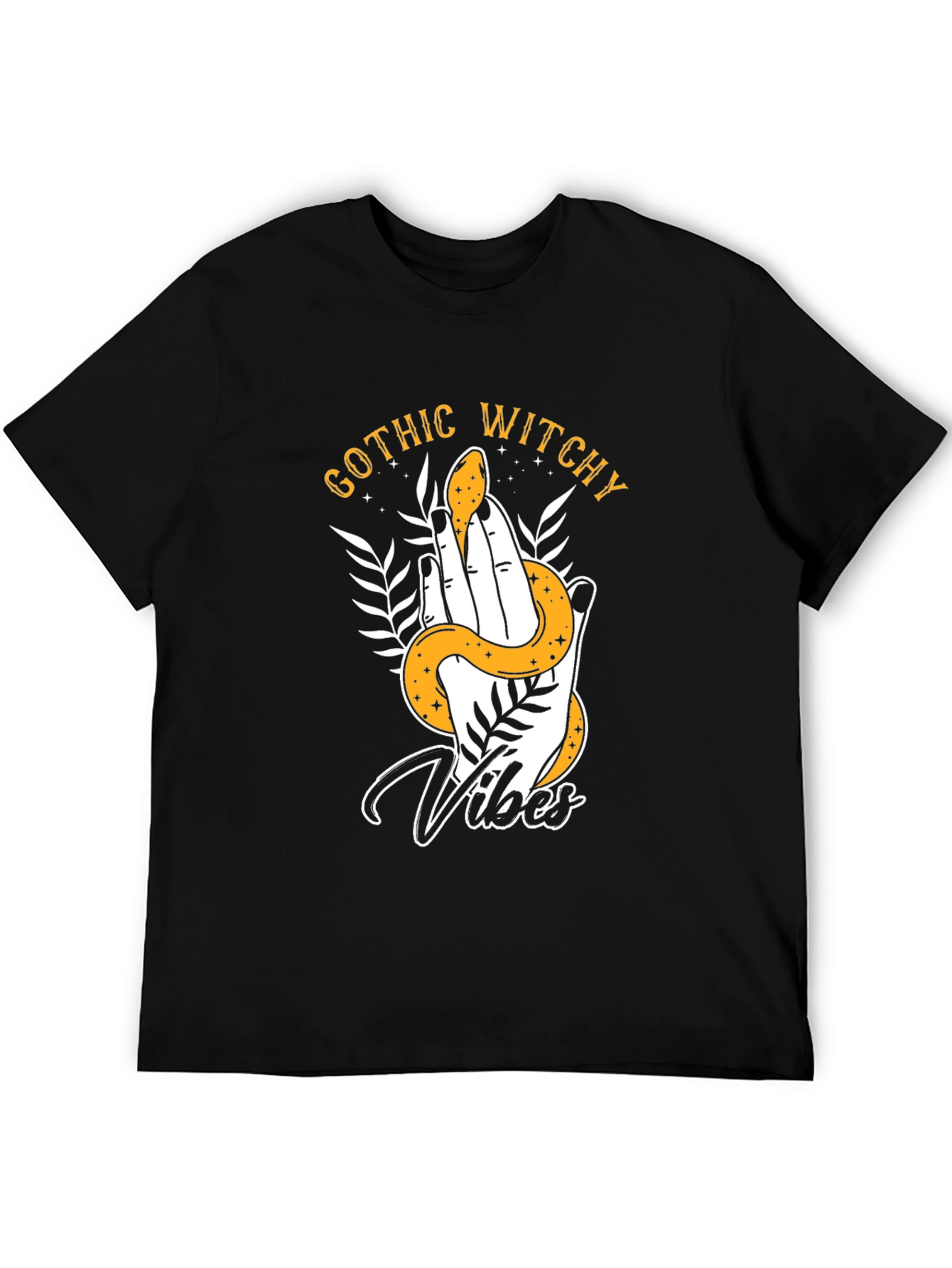 Gothic Witchy Vibes Snake Graphic Tee