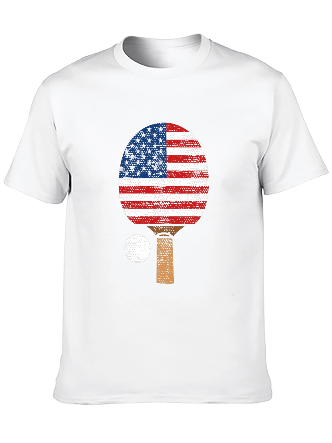 Patriotic Ping Pong Paddle T-Shirt