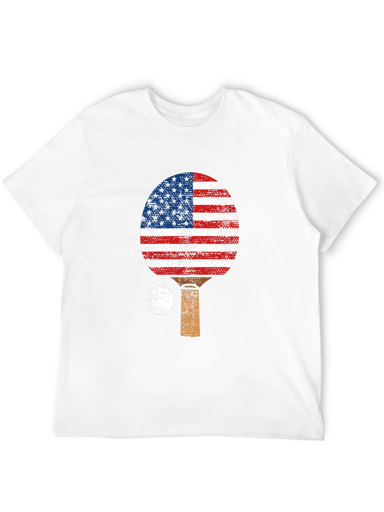 Patriotic Ping Pong Paddle T-Shirt