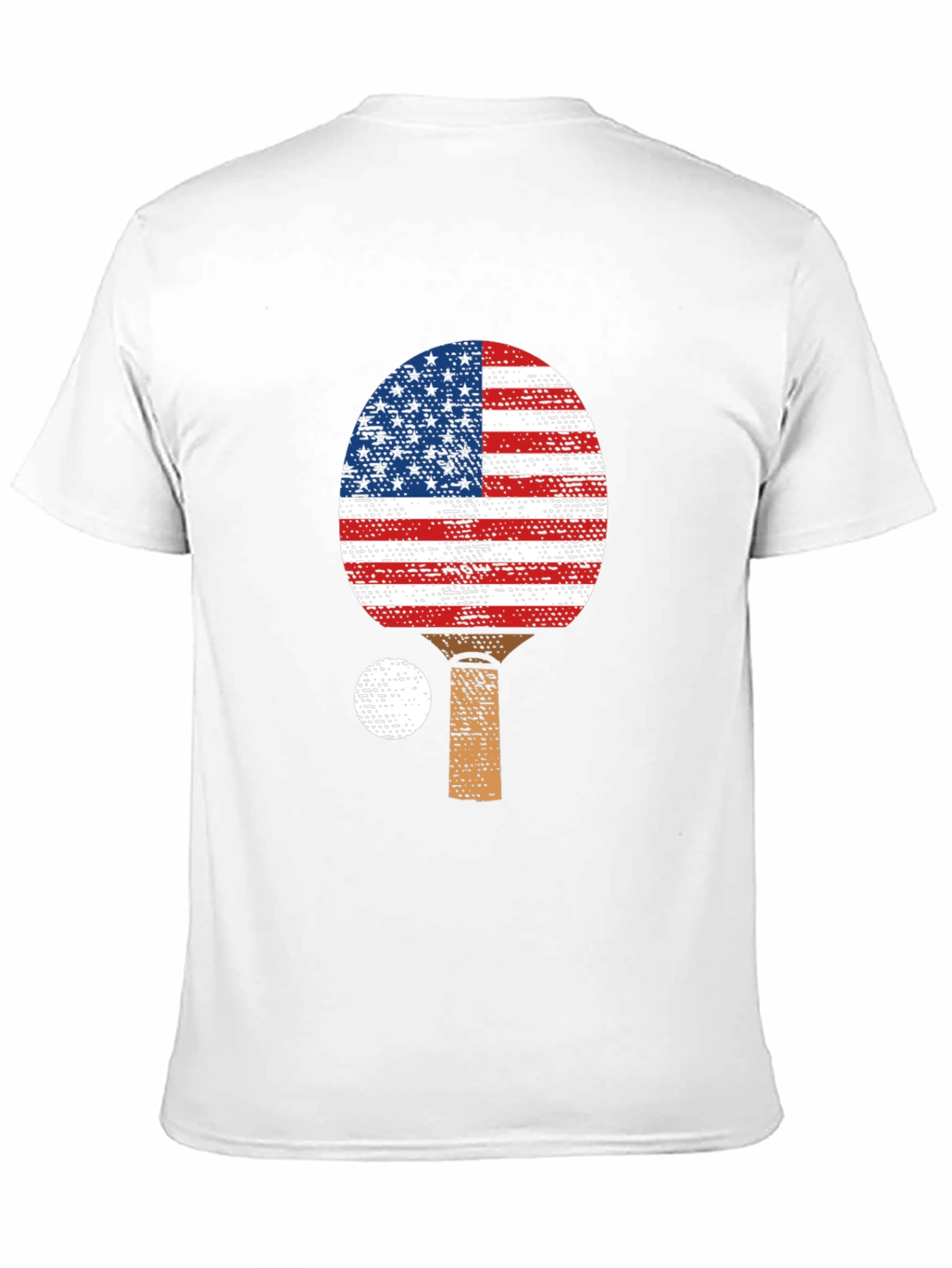 Patriotic Ping Pong Paddle T-Shirt