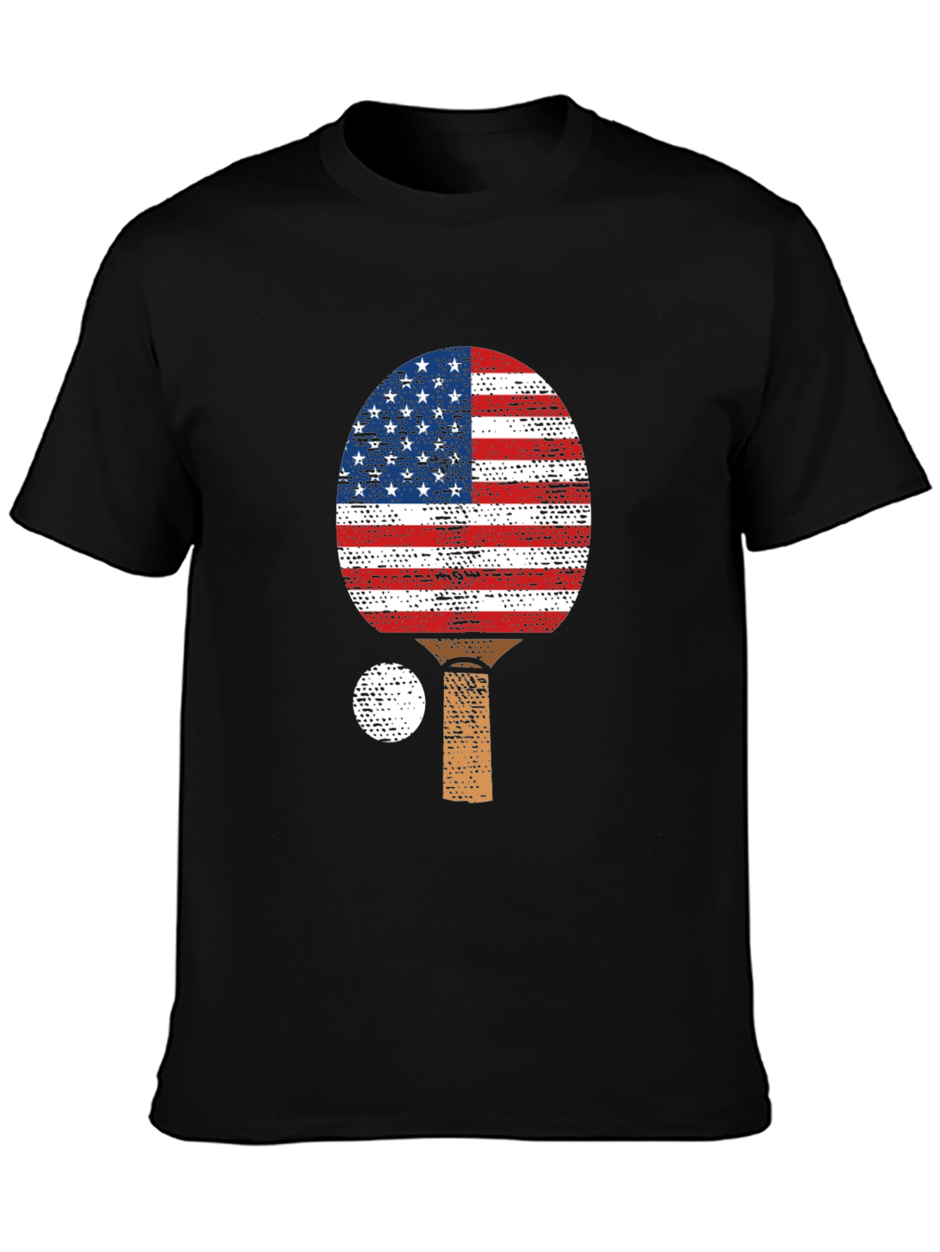 Patriotic Ping Pong Paddle T-Shirt