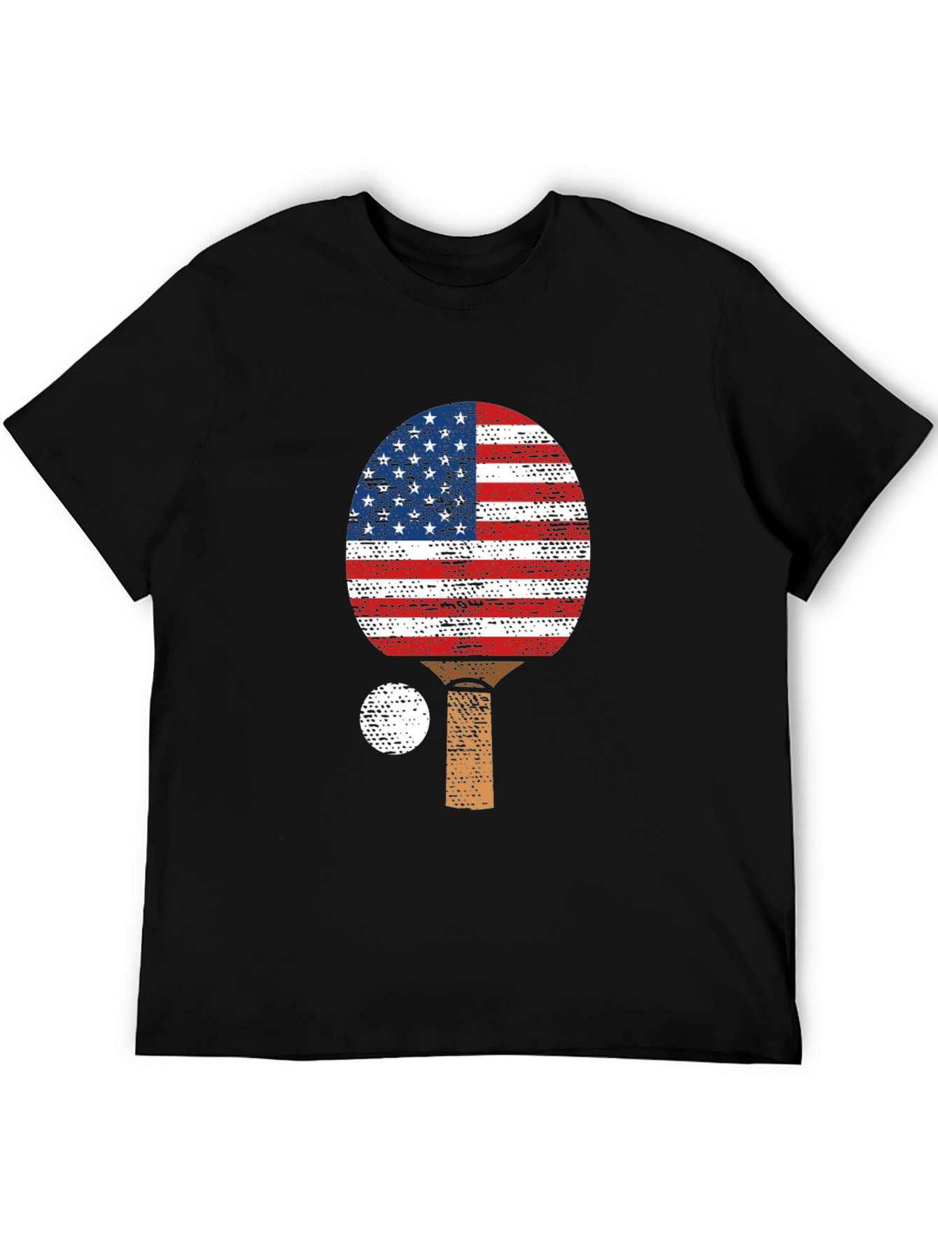 Patriotic Ping Pong Paddle T-Shirt
