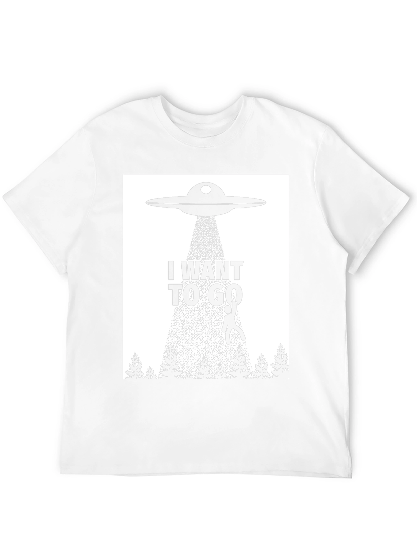 I Want To Go UFO Abduction T-Shirt