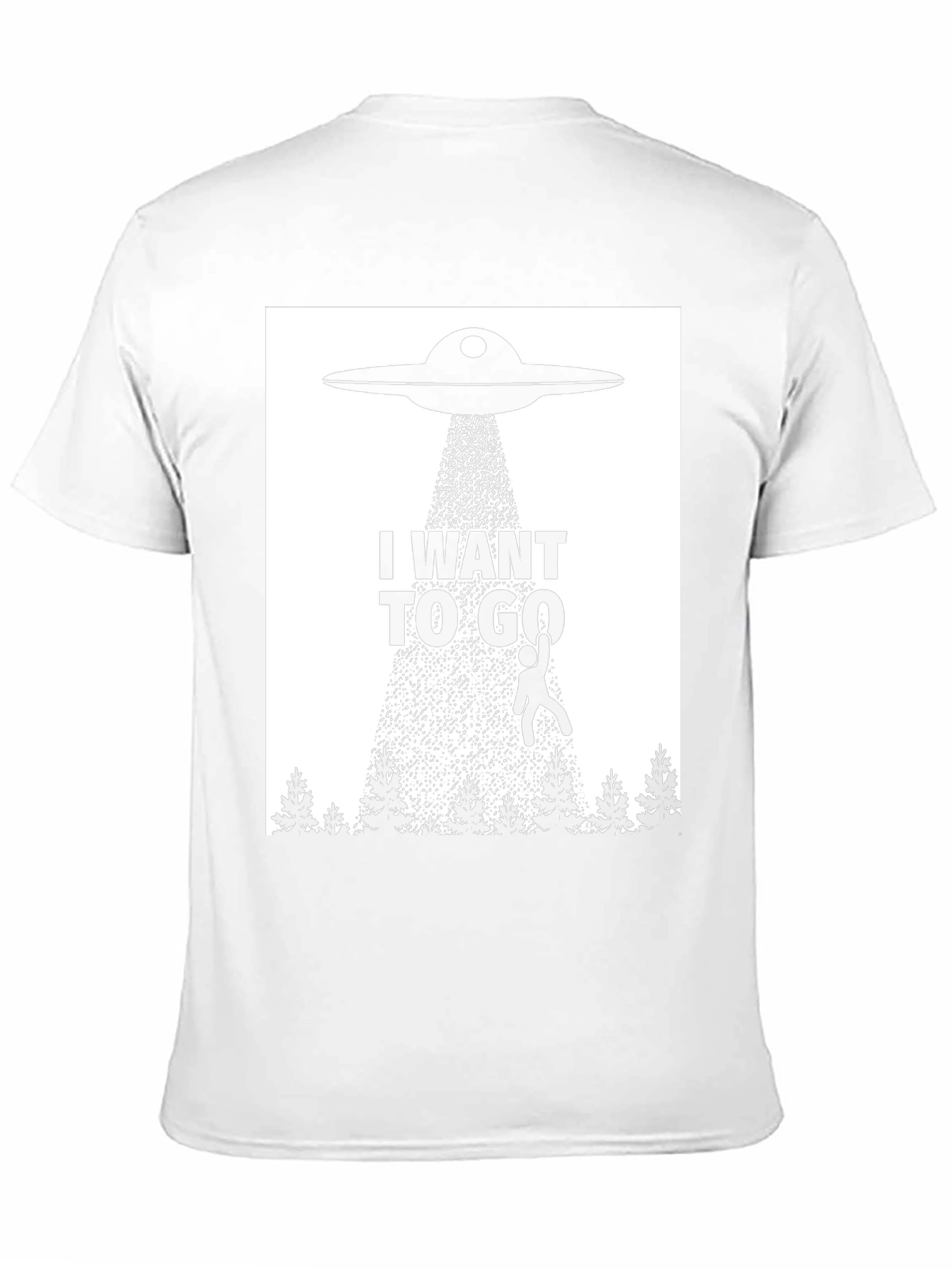 I Want To Go UFO Abduction T-Shirt