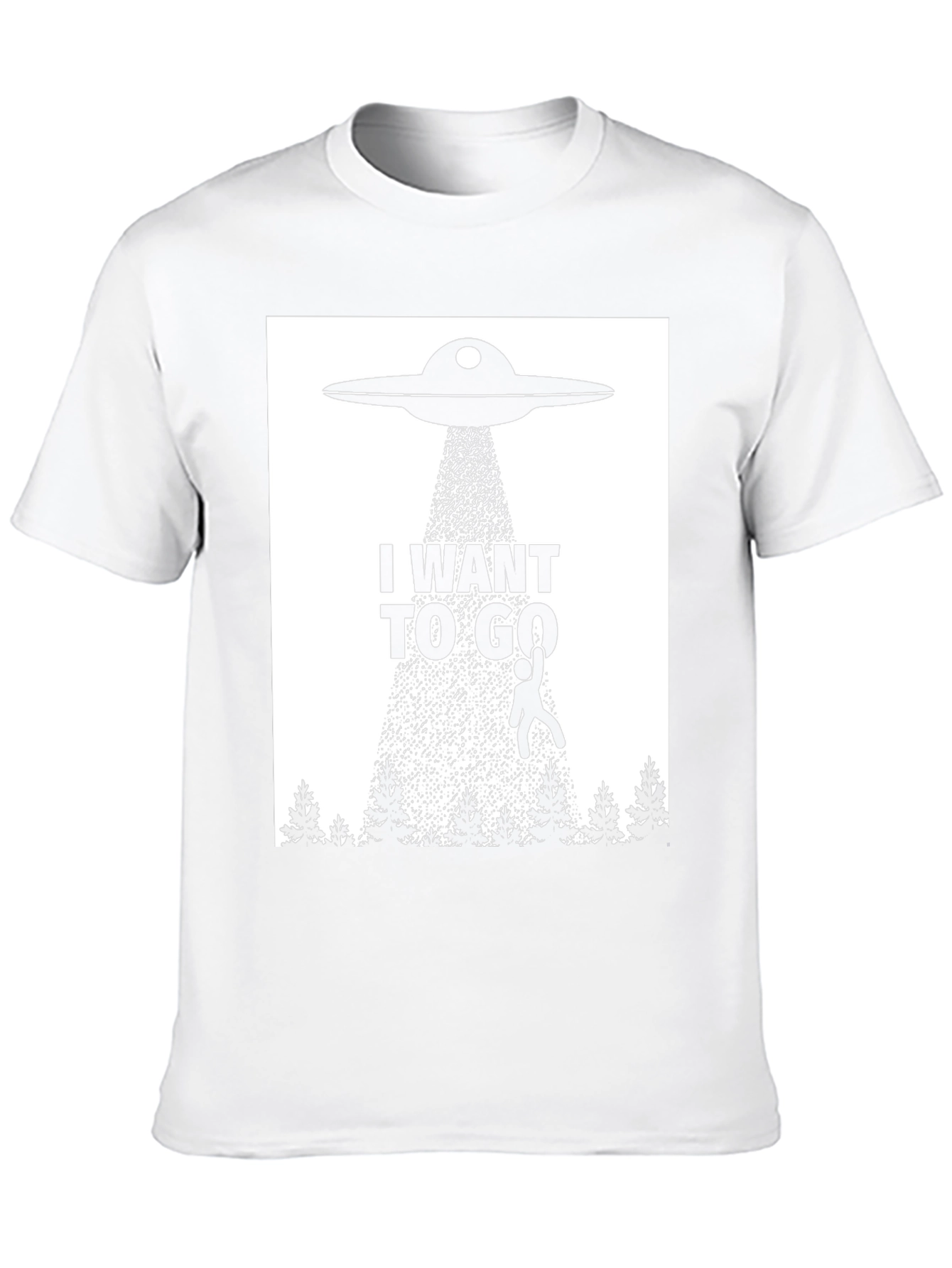I Want To Go UFO Abduction T-Shirt