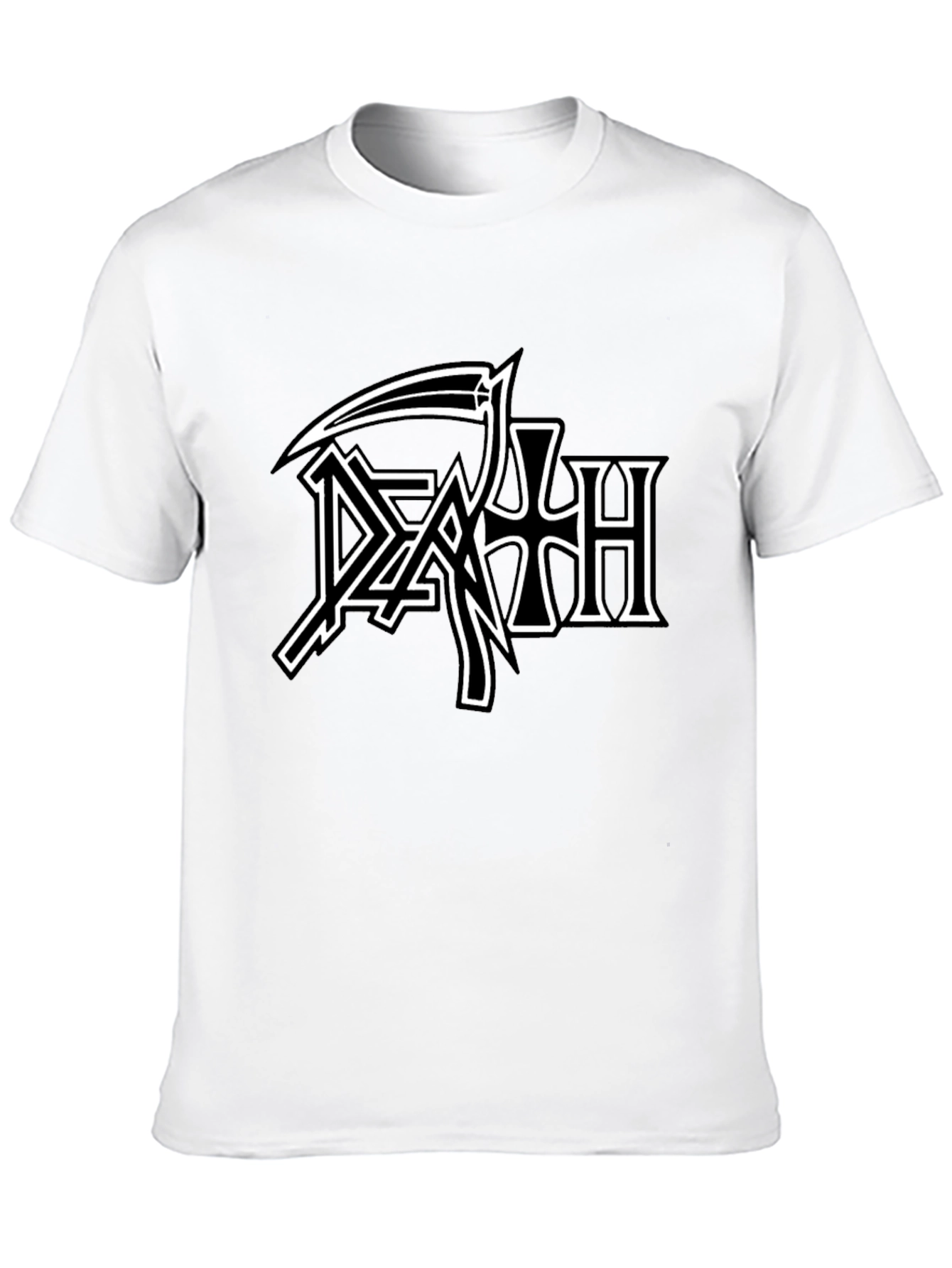 Death Band Logo Black T-Shirt - Metal Music Tee