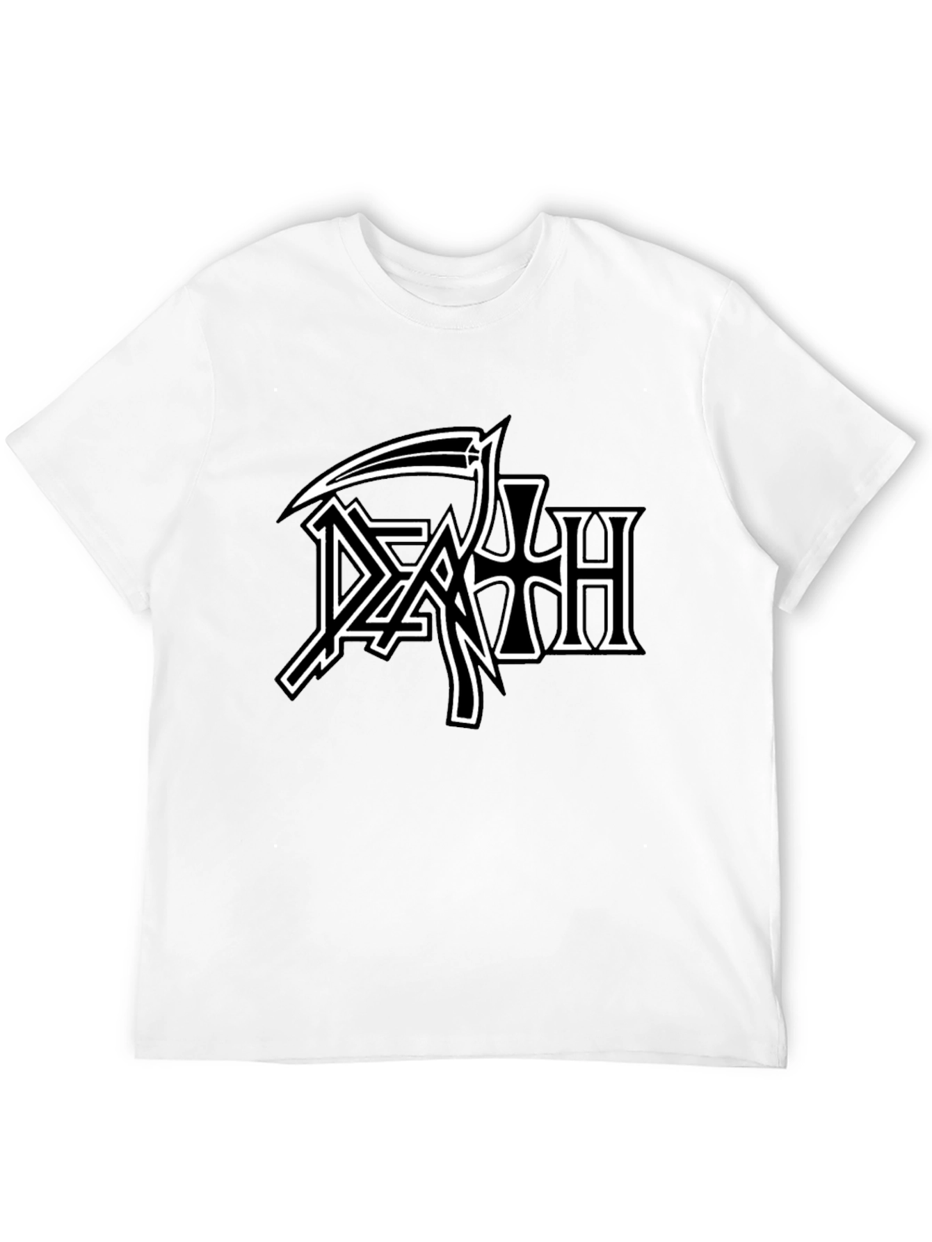 Death Band Logo Black T-Shirt - Metal Music Tee